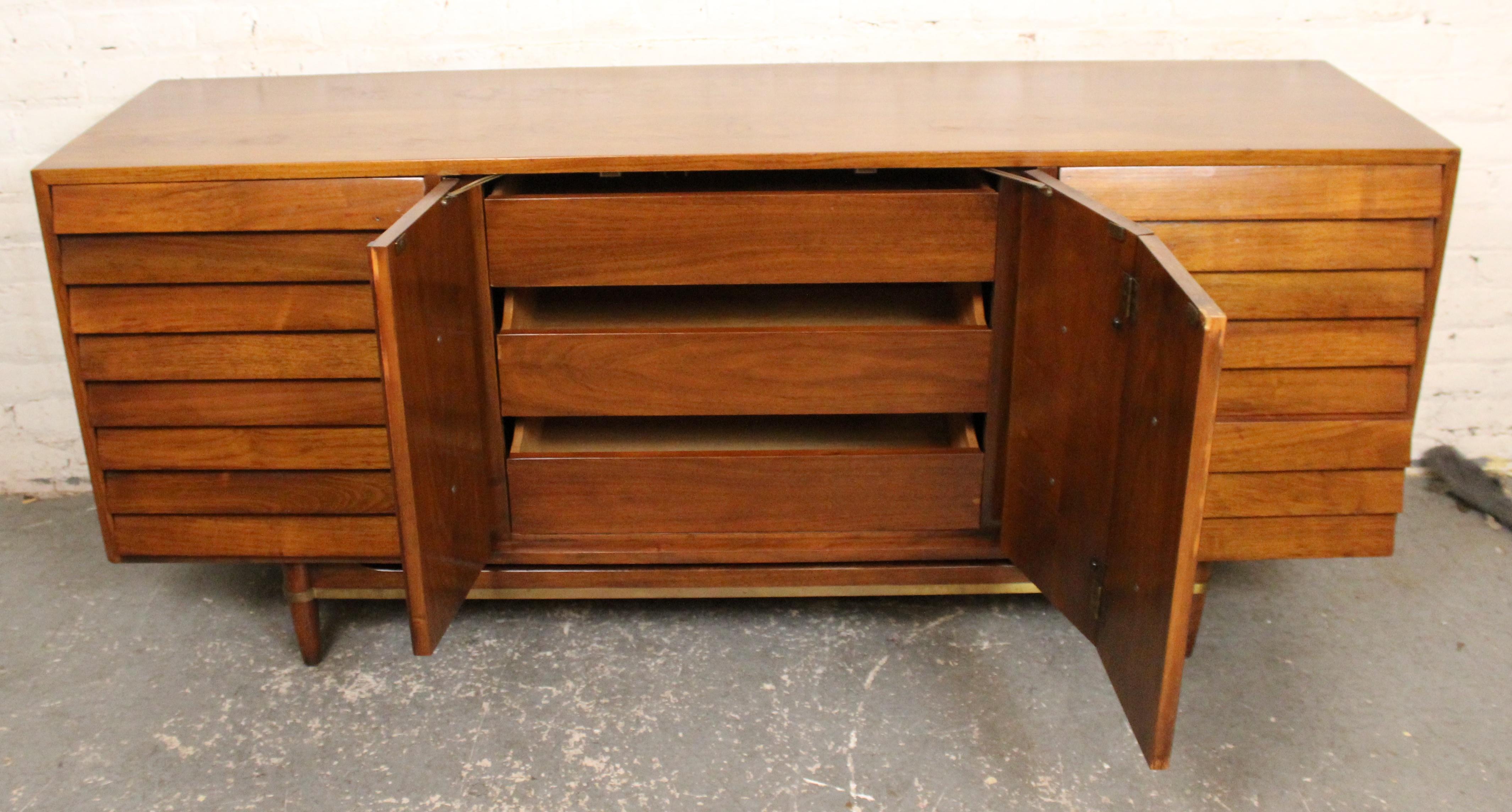 Mid-Century Sideboard by Merton Gershun for American of Martinsville For Sale 1