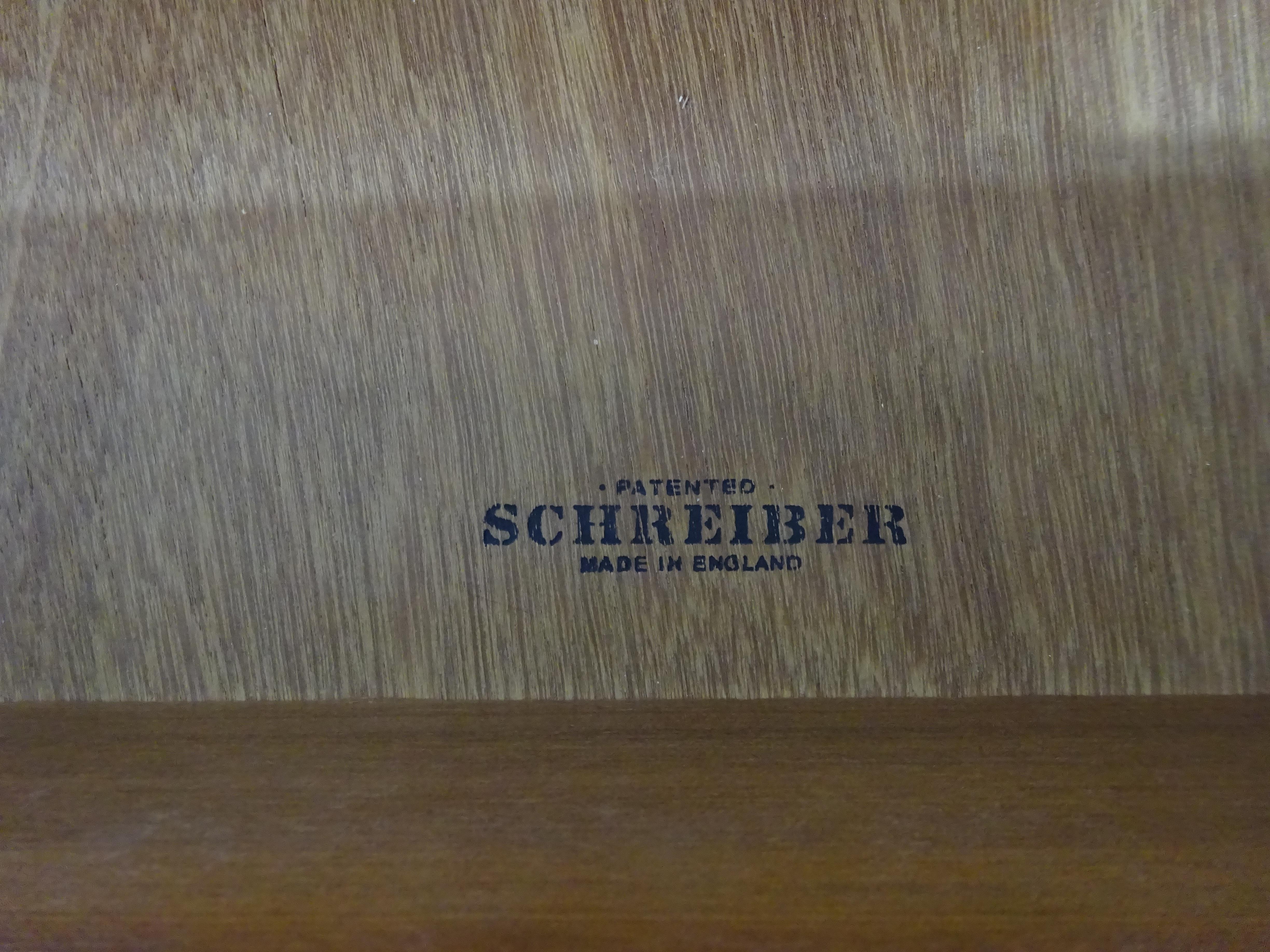 Mid Century Sideboard by Schrieber In Good Condition In Tarleton, GB