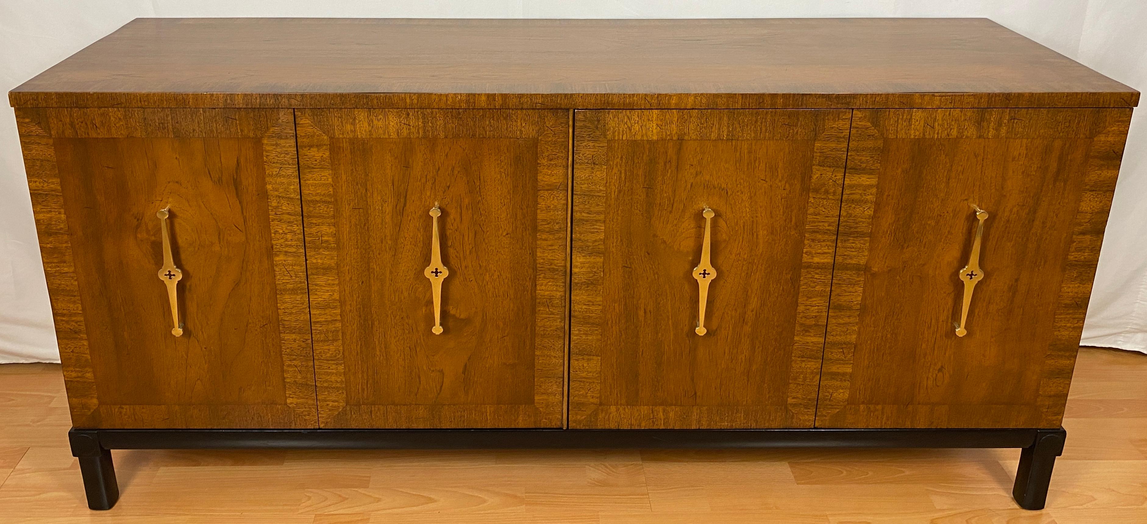 Mid-Century Walnut Sideboard by Tomlinson Furniture, MCM Buffet or Credenza 2
