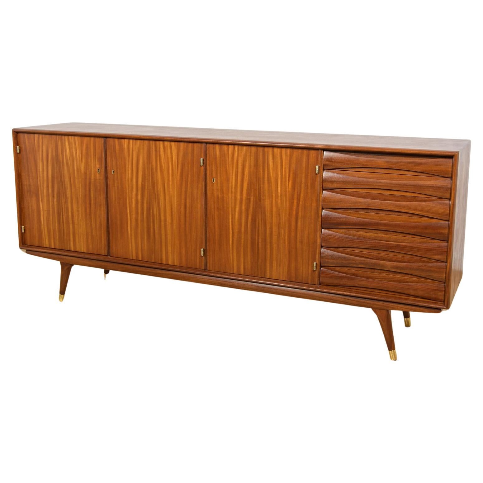 Mid Century Sideboard by by Sven Andersen, Sven Andersen Möbelfabrik Stavanger.