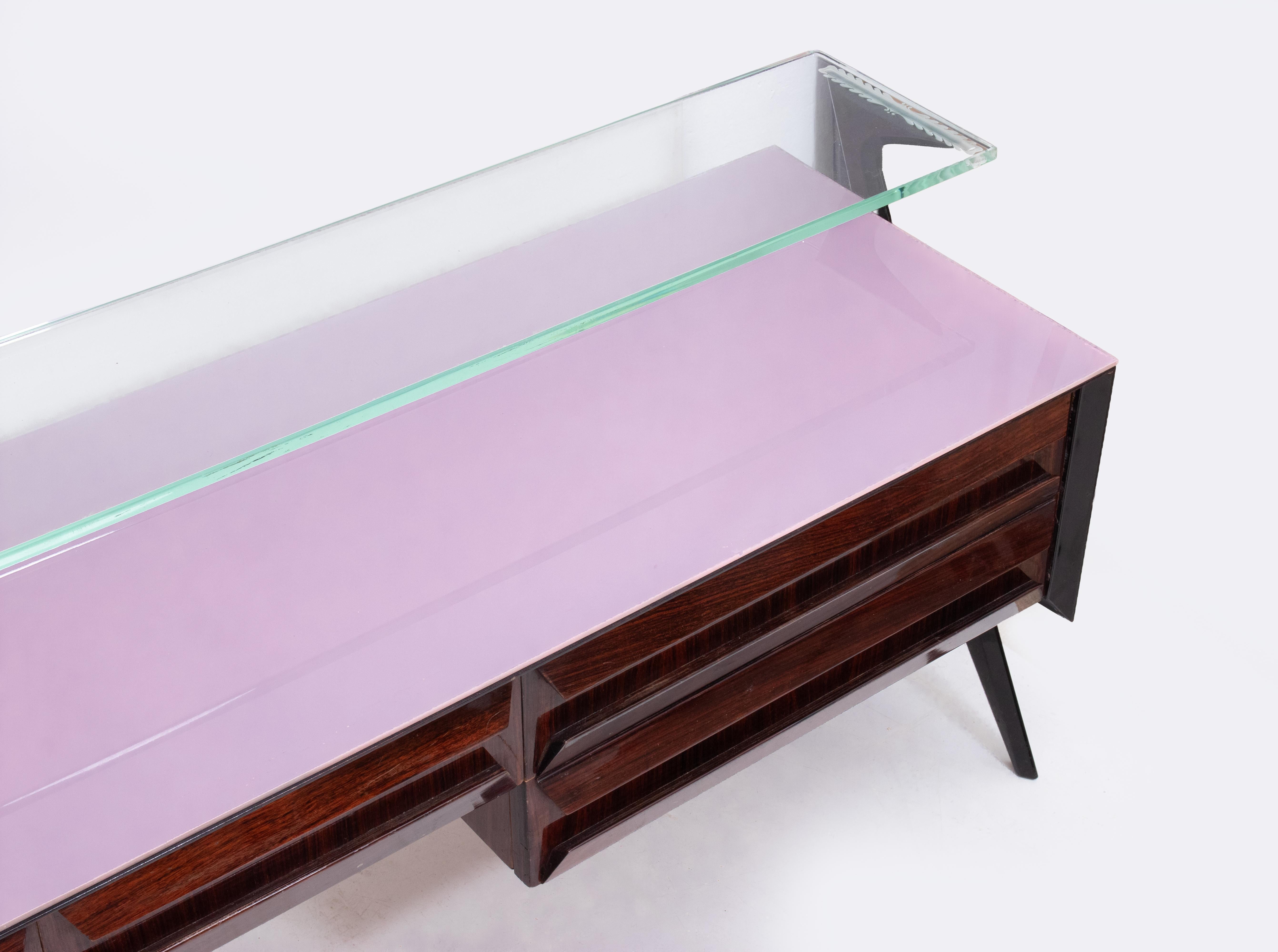 Mid-Century Sideboard by Vittorio and Plinio Dassi Italiano en venta