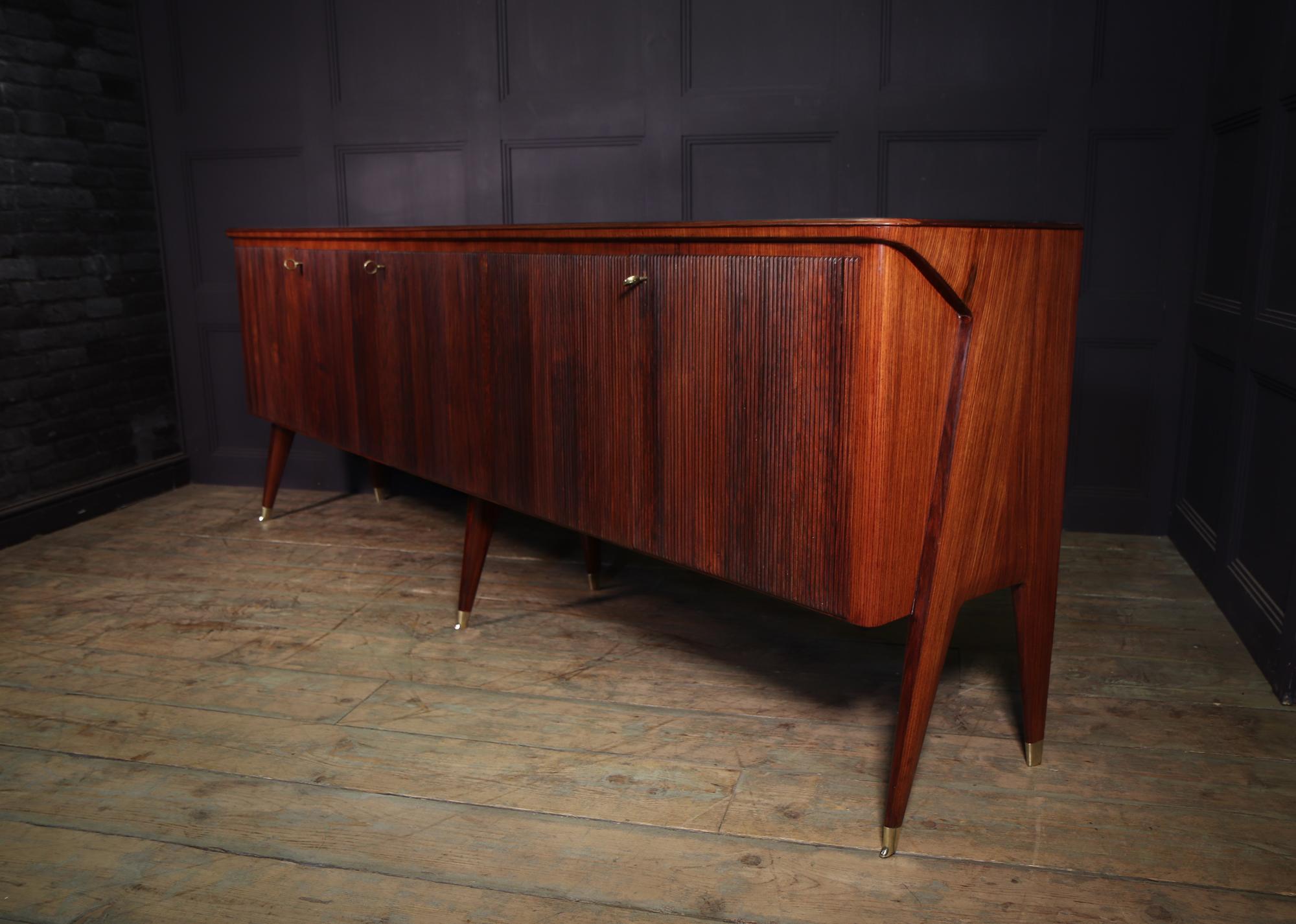 Rosewood Mid Century Sideboard by Vittorio Dassi