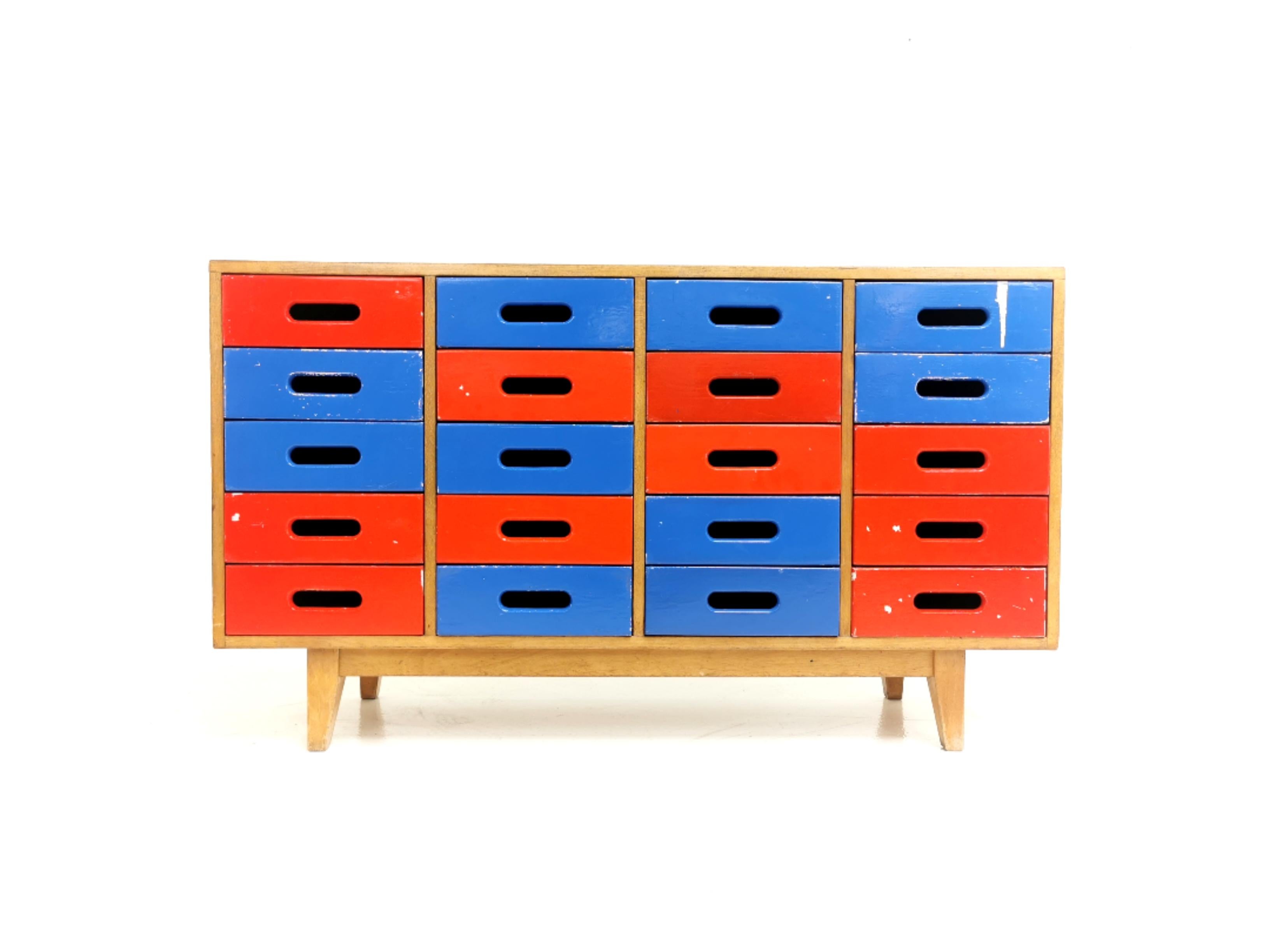 Midcentury Sideboard Chest of Drawers by James Leonard for Esavian 4