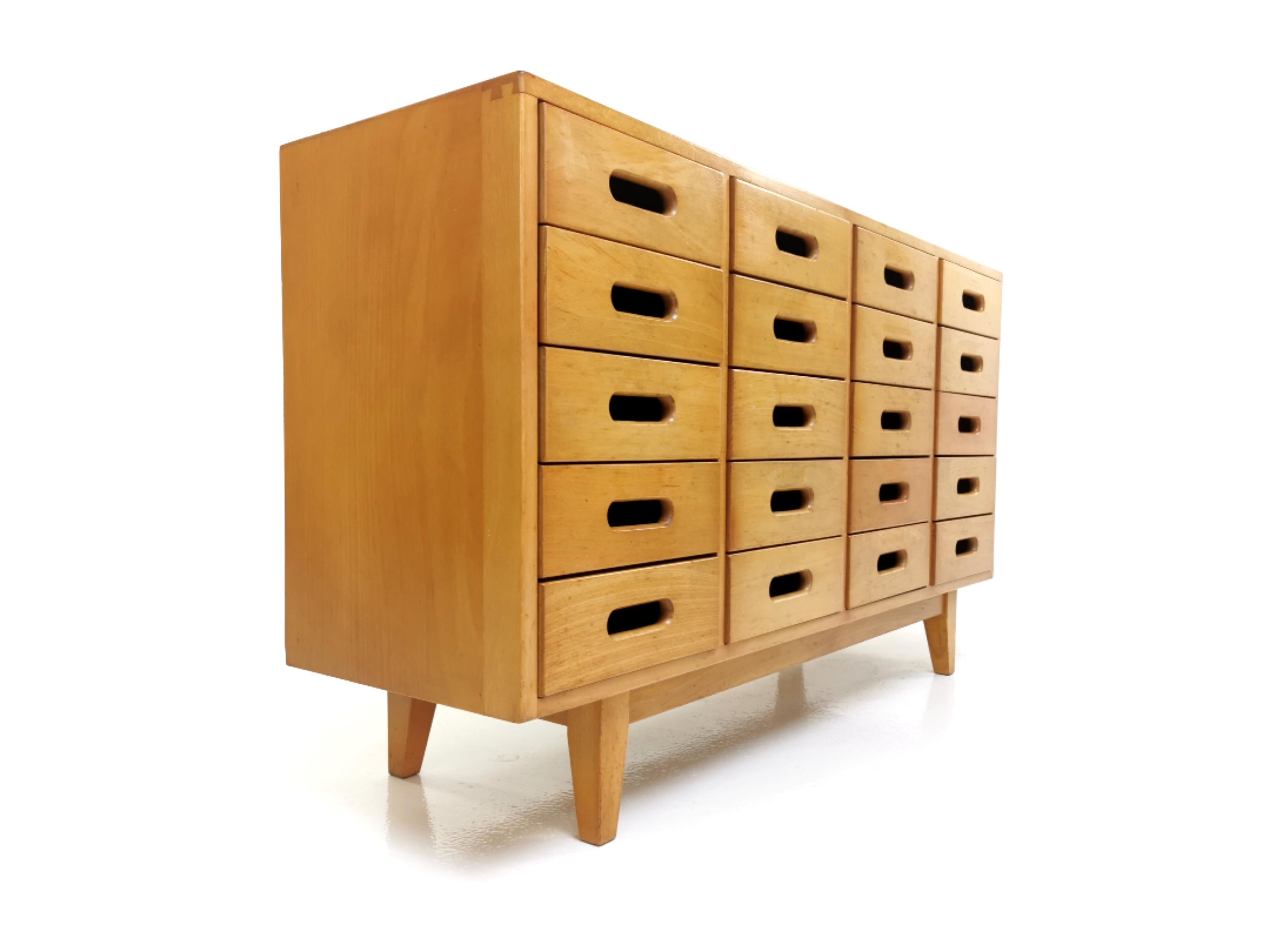 20th Century Midcentury Sideboard Chest of Drawers by James Leonard for Esavian