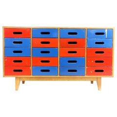 Midcentury Sideboard Chest of Drawers by James Leonard for Esavian