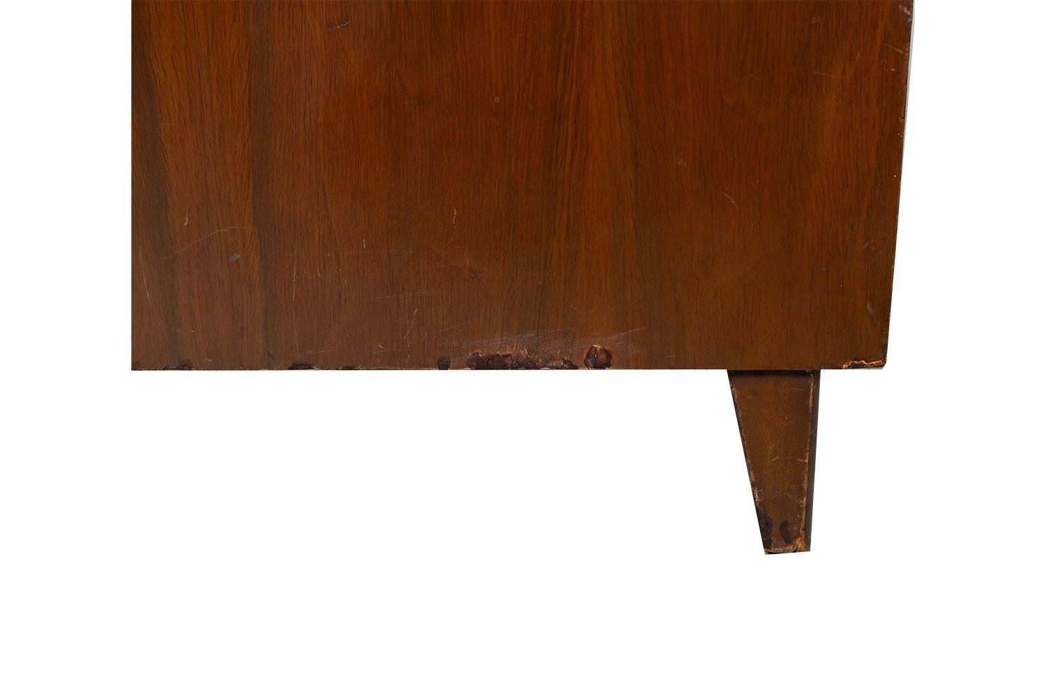 Noce Credenza credenza cassettiera di metà secolo di Stanley in vendita