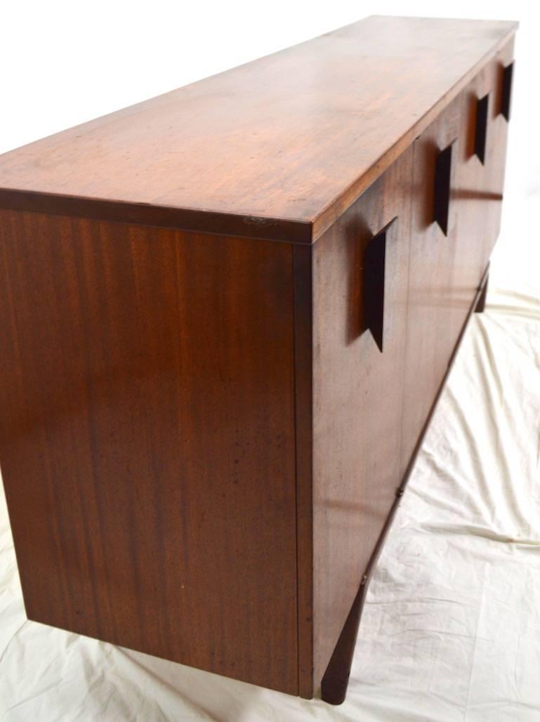 Midcentury Sideboard Credenza In Fair Condition In New York, NY