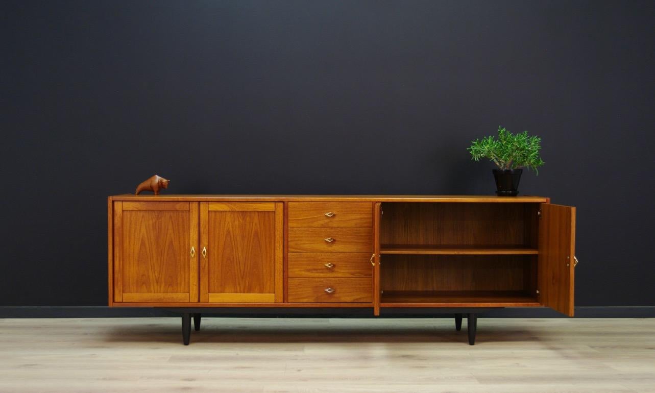 Midcentury Sideboard Danish Design Teak In Good Condition In Szczecin, Zachodniopomorskie