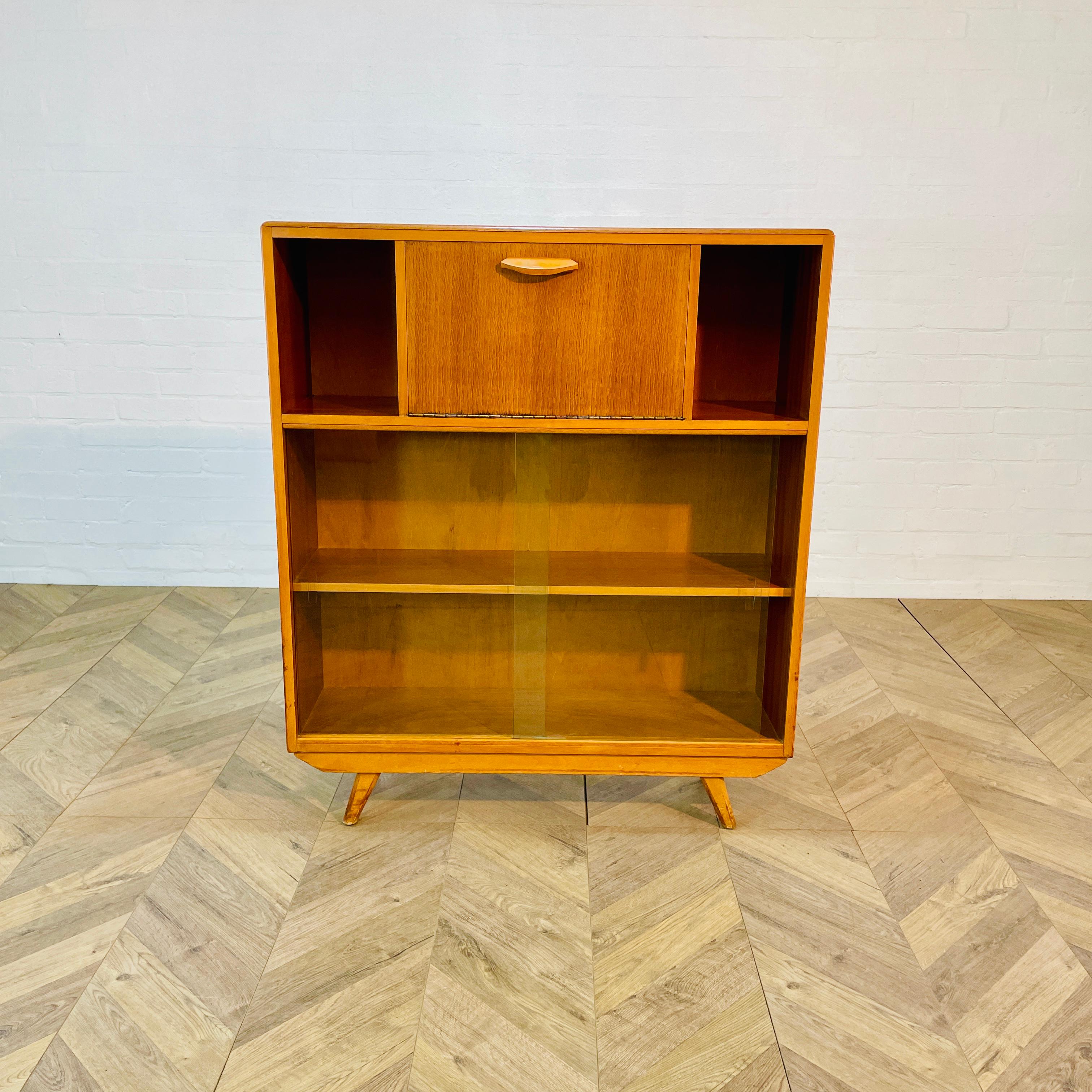 Mid-Century Sideboard-Vitrinenschrank, hergestellt von Avalon, 1960er Jahre (Mitte des 20. Jahrhunderts) im Angebot