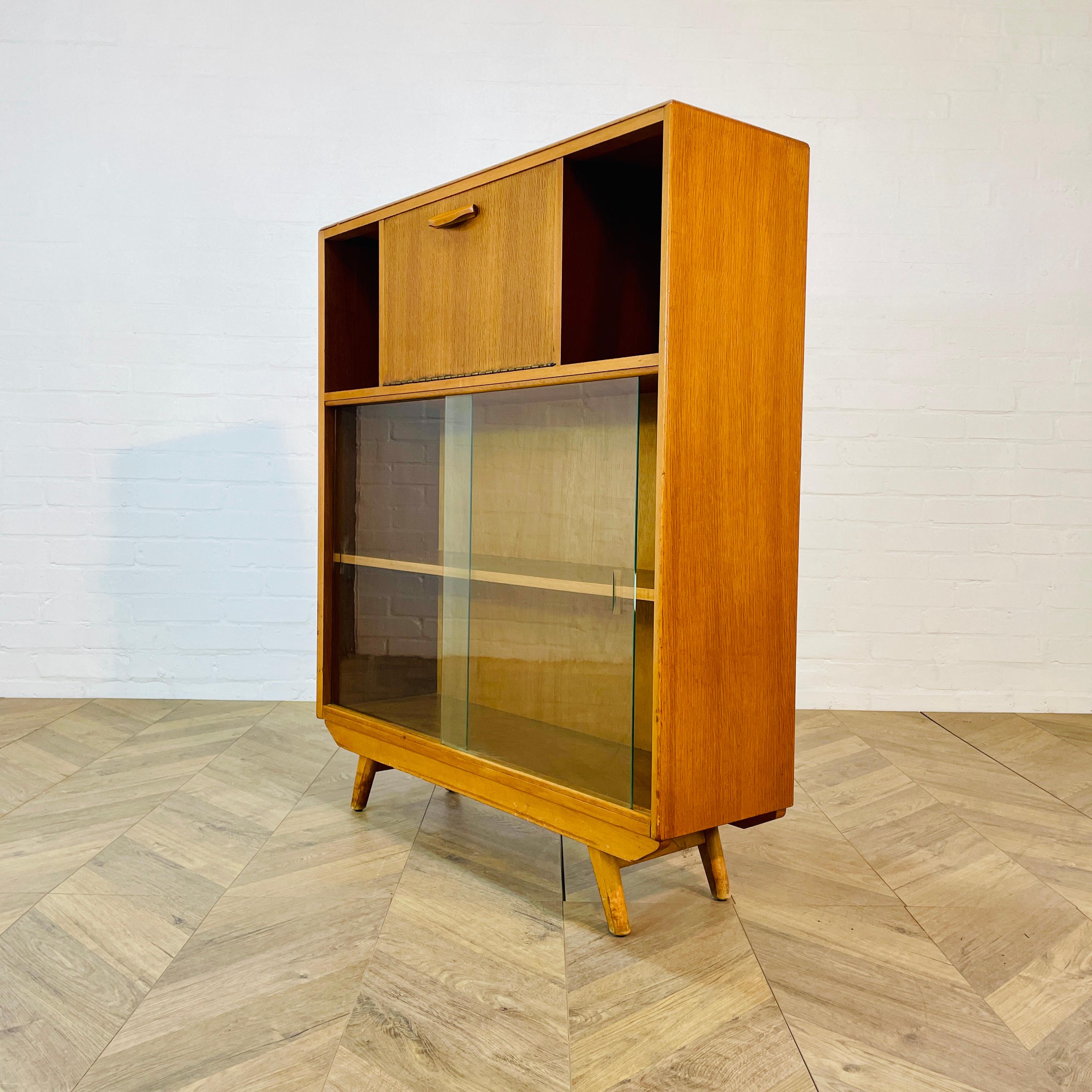 Mid-Century Sideboard Display Cabinet, Made by Avalon, 1960s 2