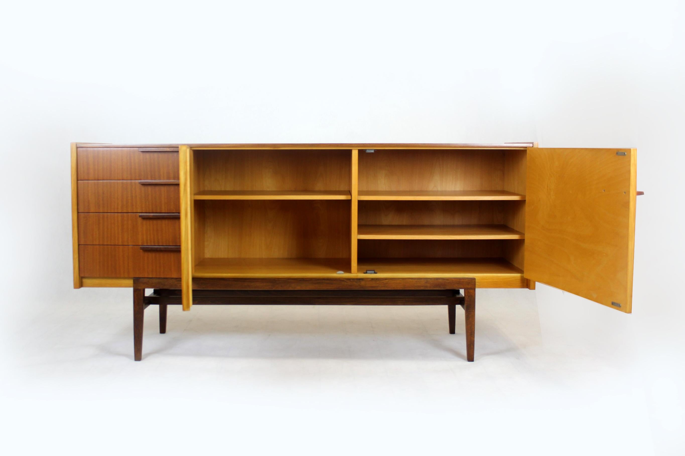 Mid-Century Modern Mid-Century Sideboard from UP Bucovice, 1960s For Sale