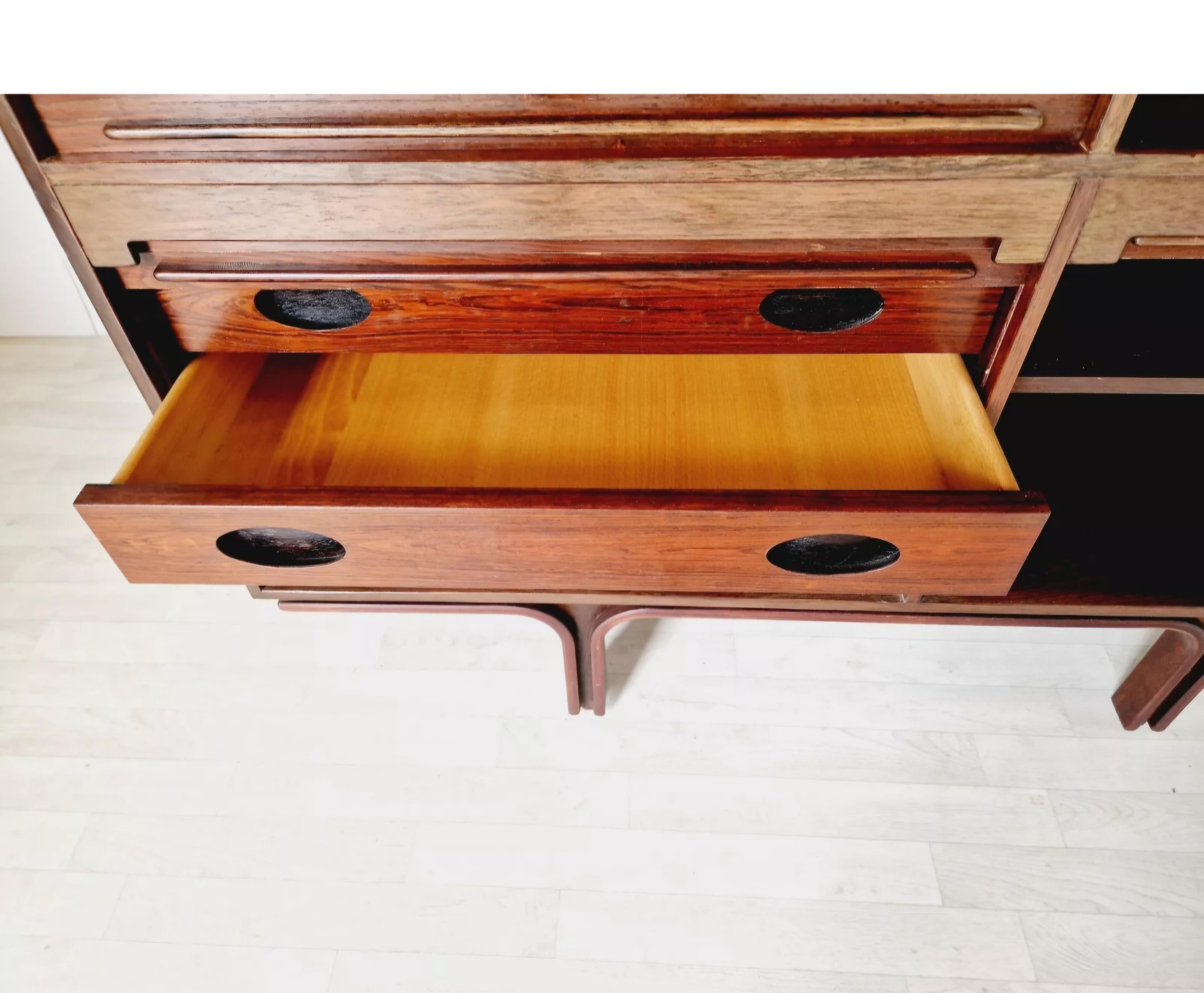 Mid Century Sideboard Gianfranco Frattini 1926-2004 For Sale 2