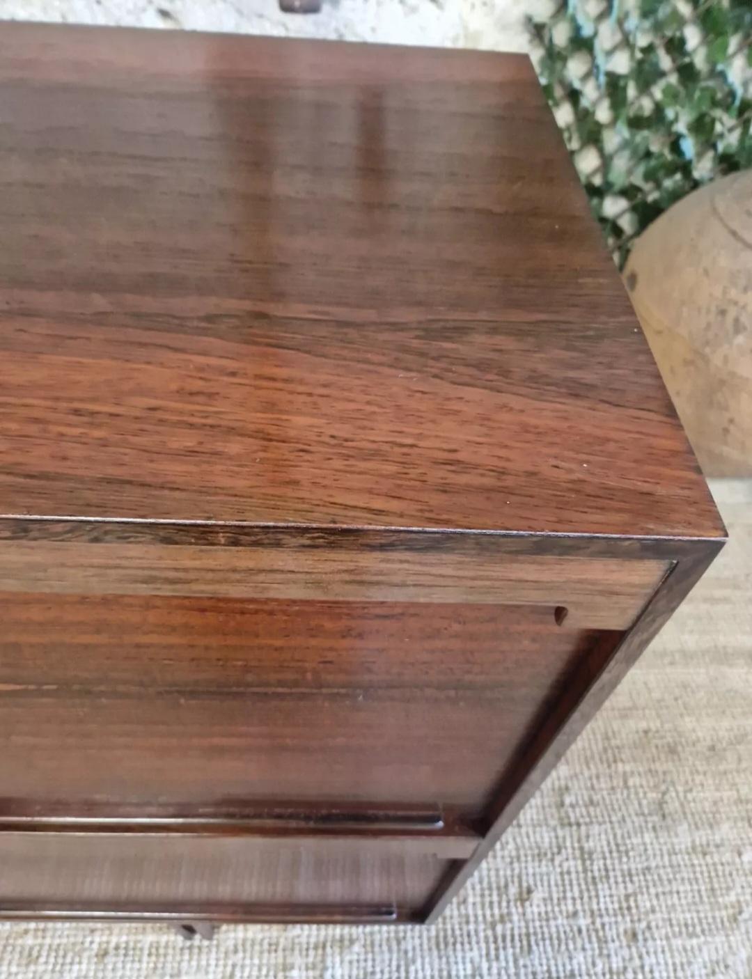 Veneer Mid Century Sideboard Gianfranco Frattini 1926-2004 For Sale