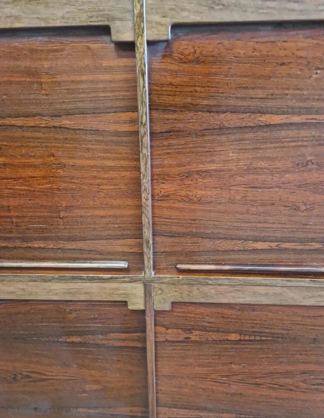 Wood Mid Century Sideboard Gianfranco Frattini 1926-2004 For Sale