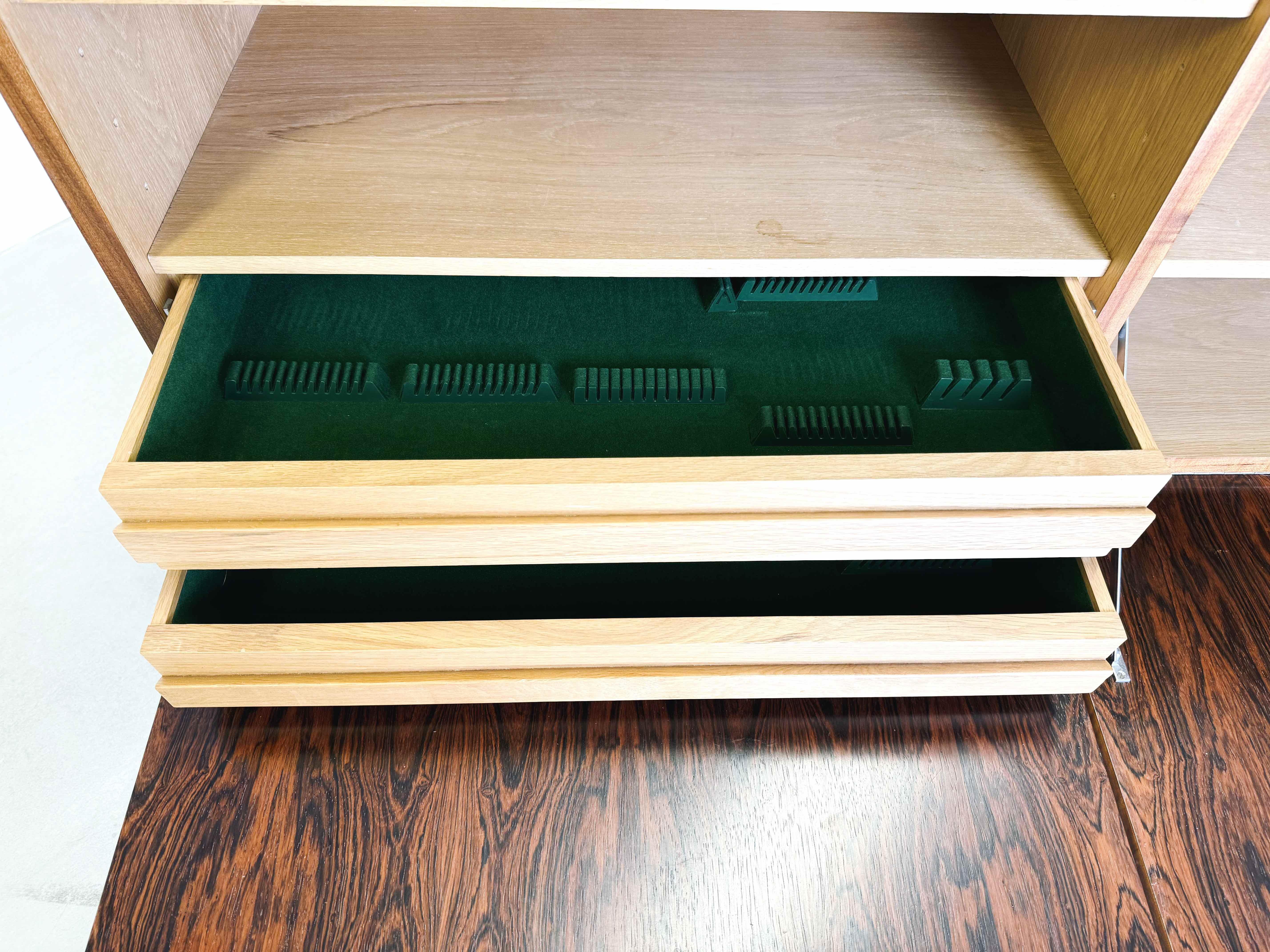 Laccato Credenza di metà secolo WK Möbel Georg Satink Palisander in vendita