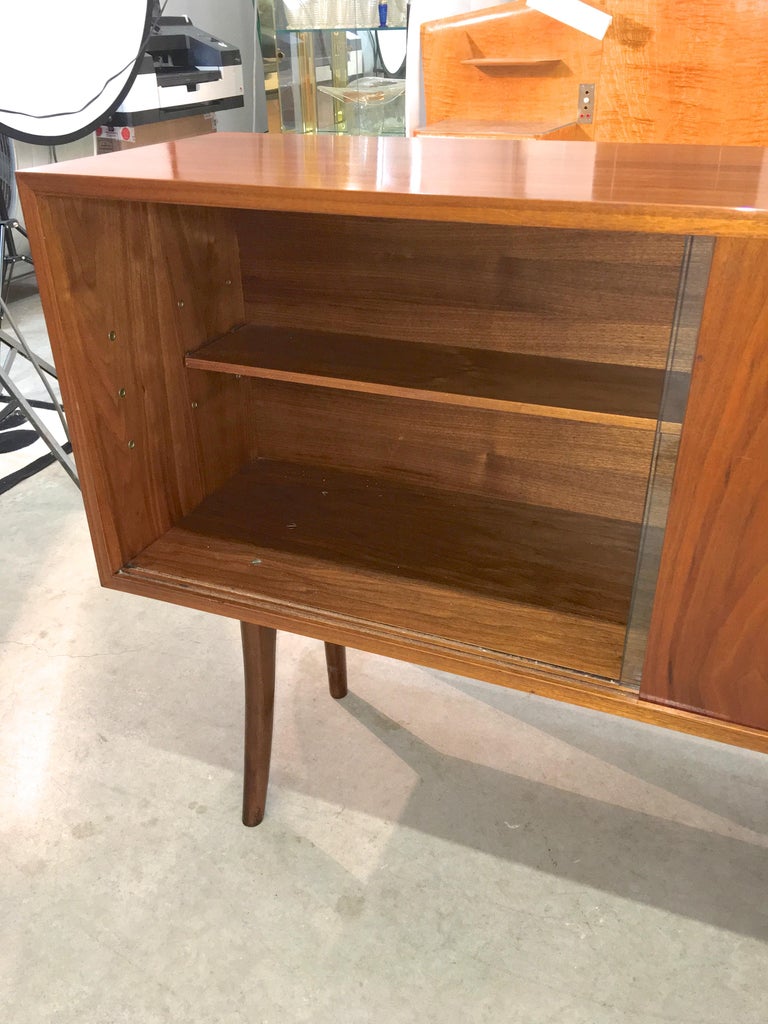 Midcentury Sideboard Hutch at 1stDibs