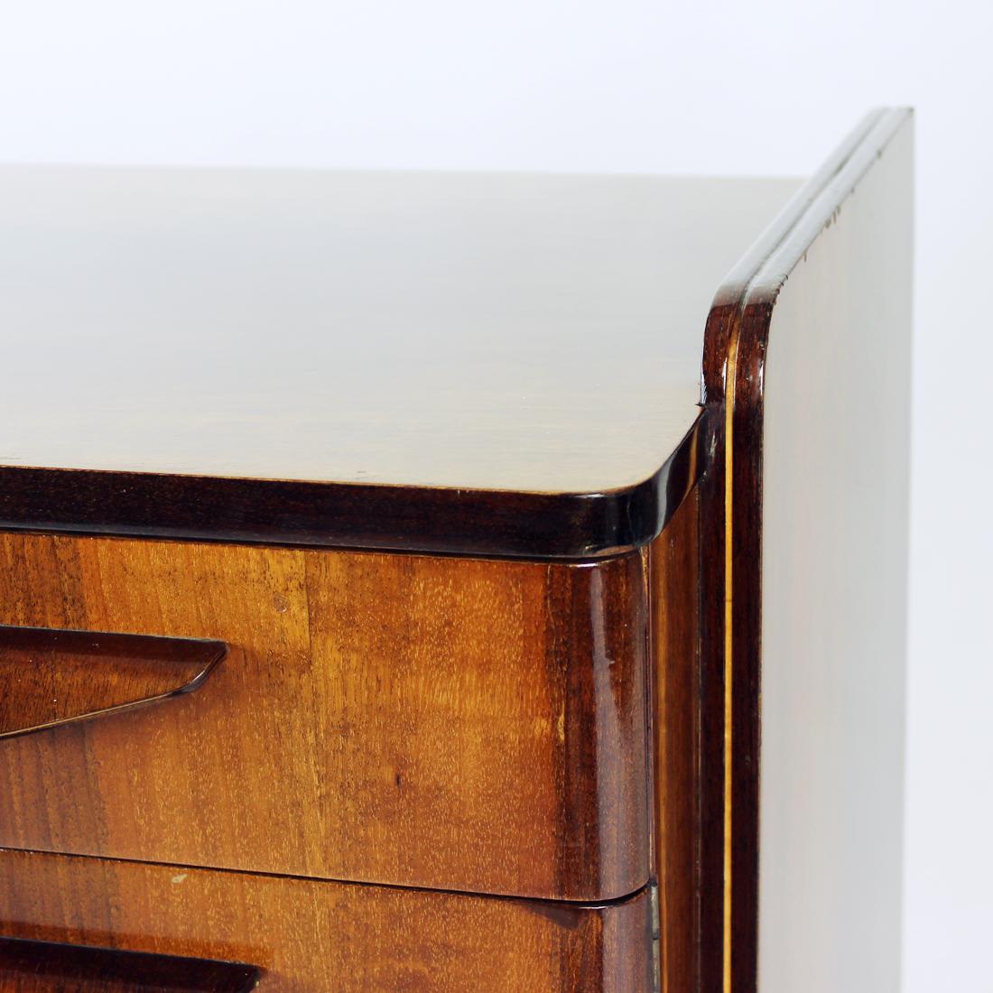 Mid Century Sideboard in Dark Oak by Tatra, Czechoslovakia 1960s In Good Condition In Zohor, SK