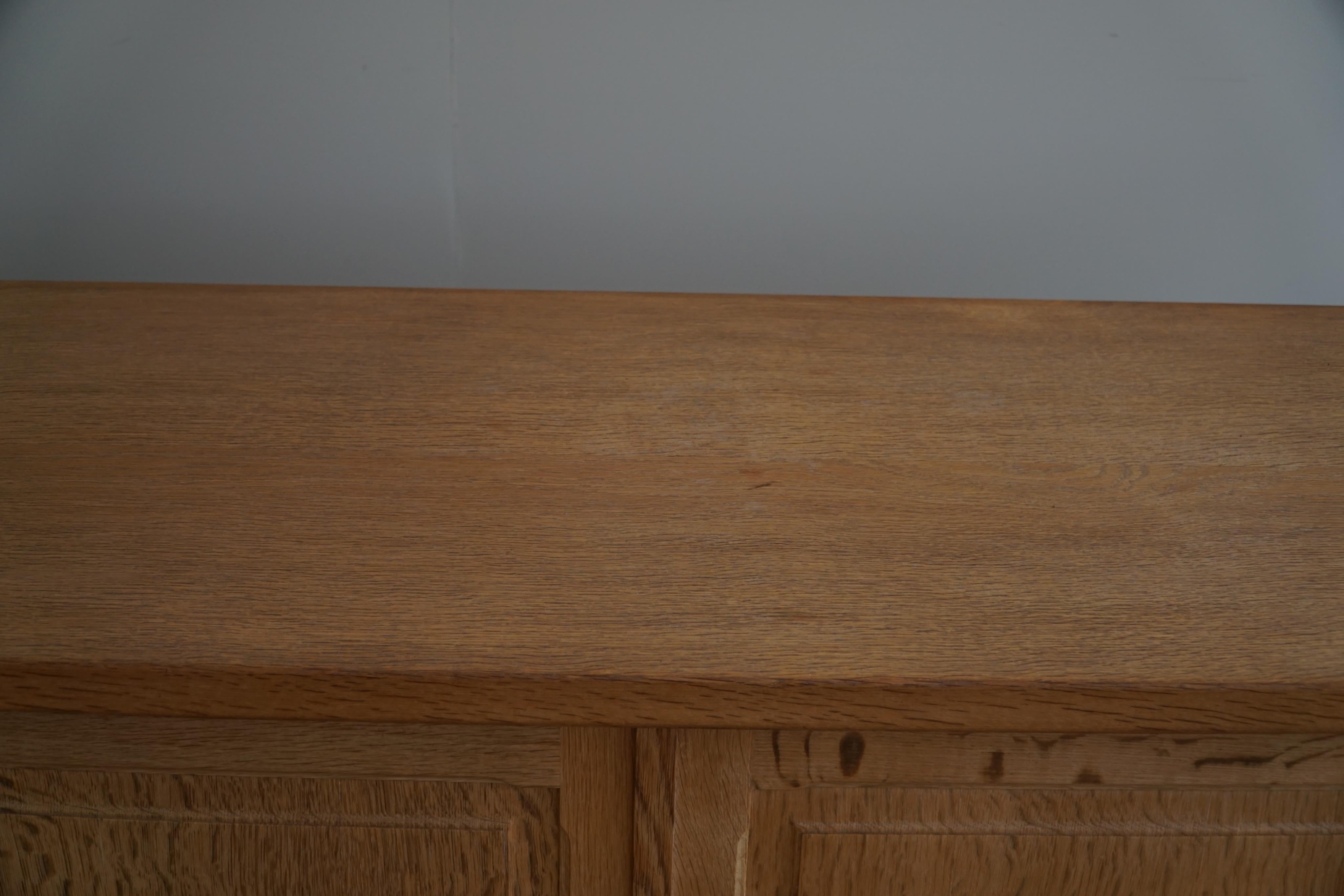 Mid Century Sideboard in Oak, Made by a Danish Cabinetmaker in the 1960s 5