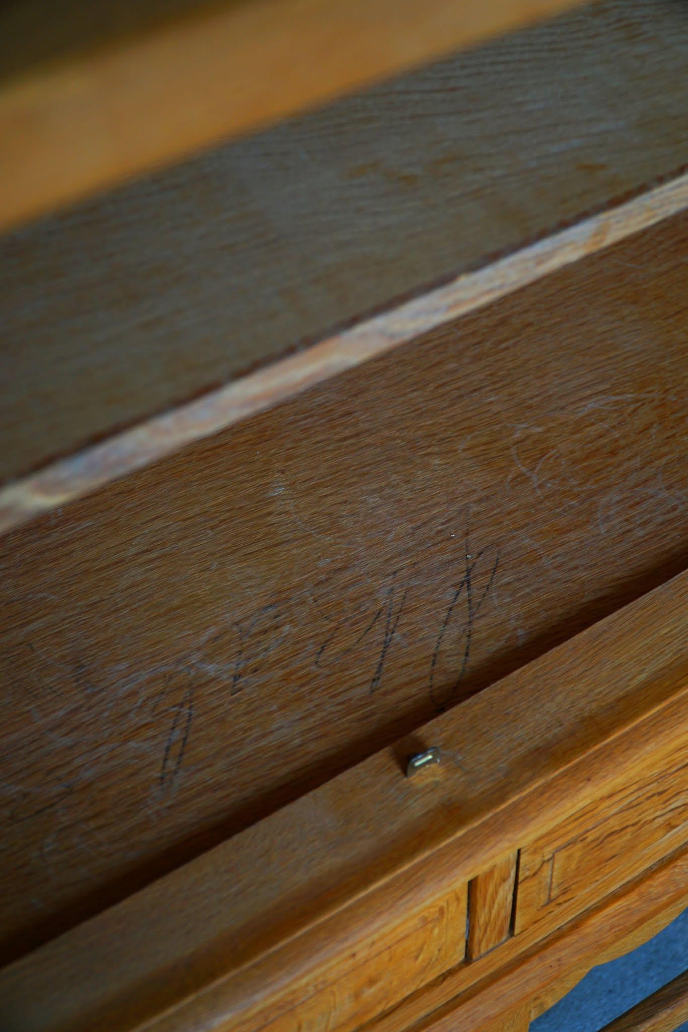 Mid Century Sideboard in Oak, Made by a Danish Cabinetmaker in the 1960s For Sale 9