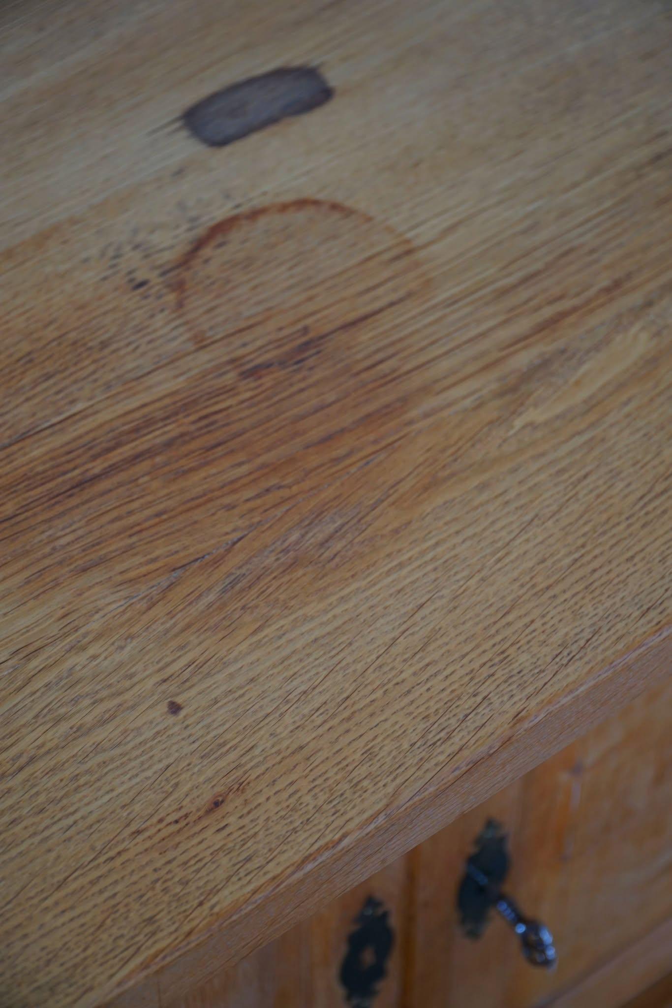 Mid Century Sideboard in Oak, Made by a Danish Cabinetmaker in the 1960s For Sale 11