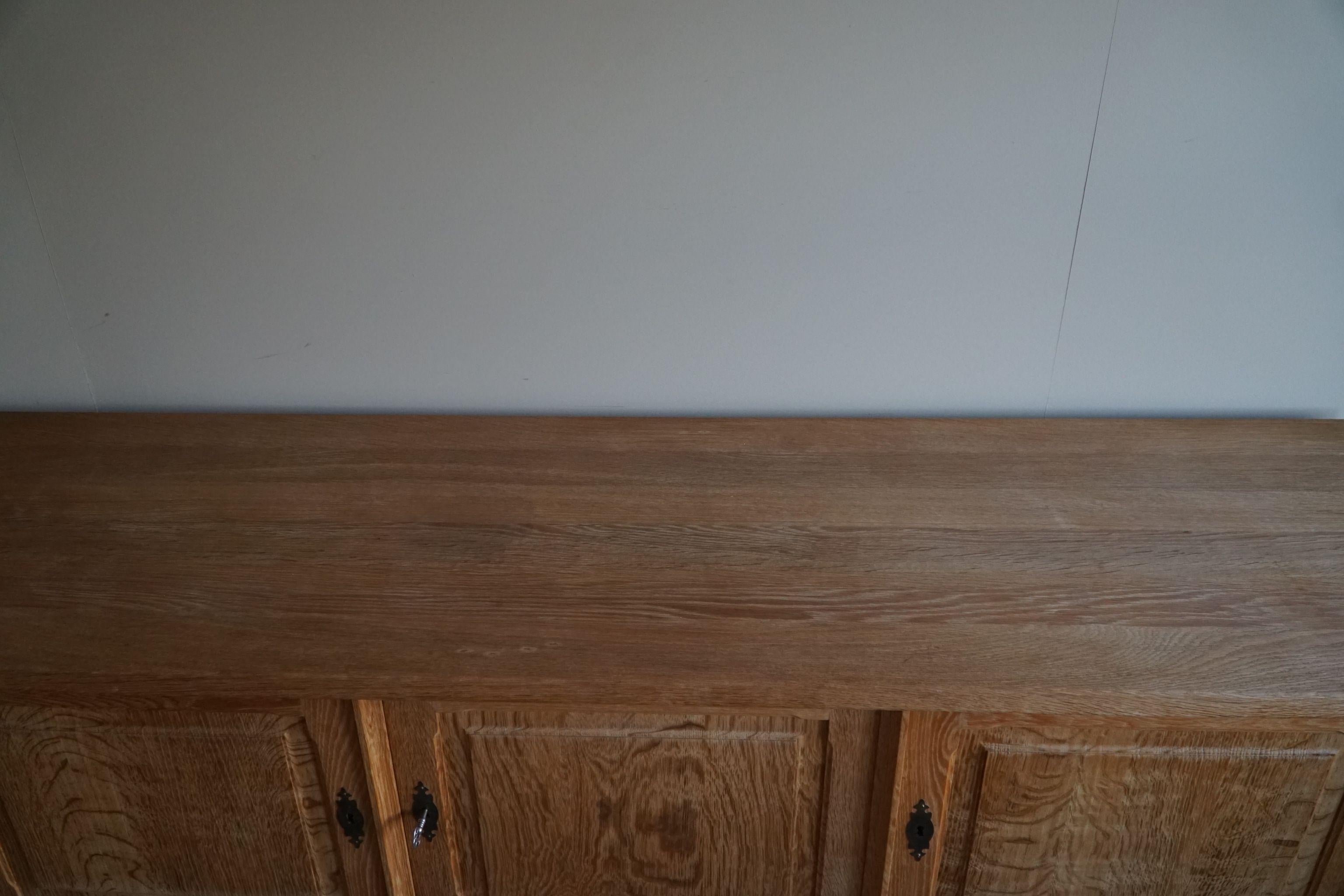 Mid Century Sideboard in Oak, Made by a Danish Cabinetmaker in the 1960s 13