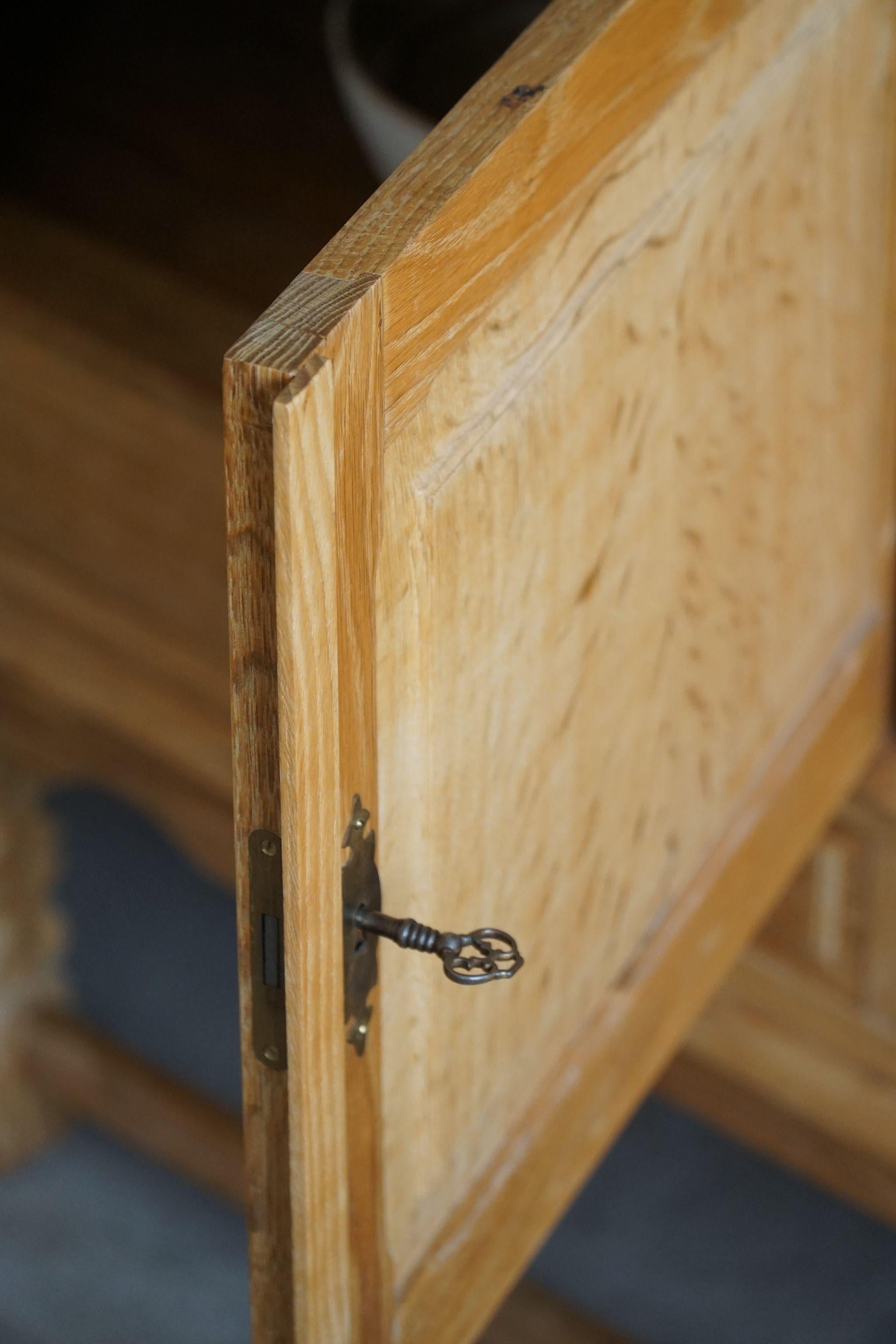 20th Century Mid Century Sideboard in Oak, Made by a Danish Cabinetmaker in the 1960s