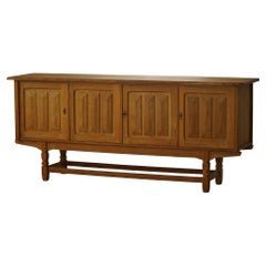Mid Century Sideboard in Oak, Made by a Danish Cabinetmaker in the 1960s