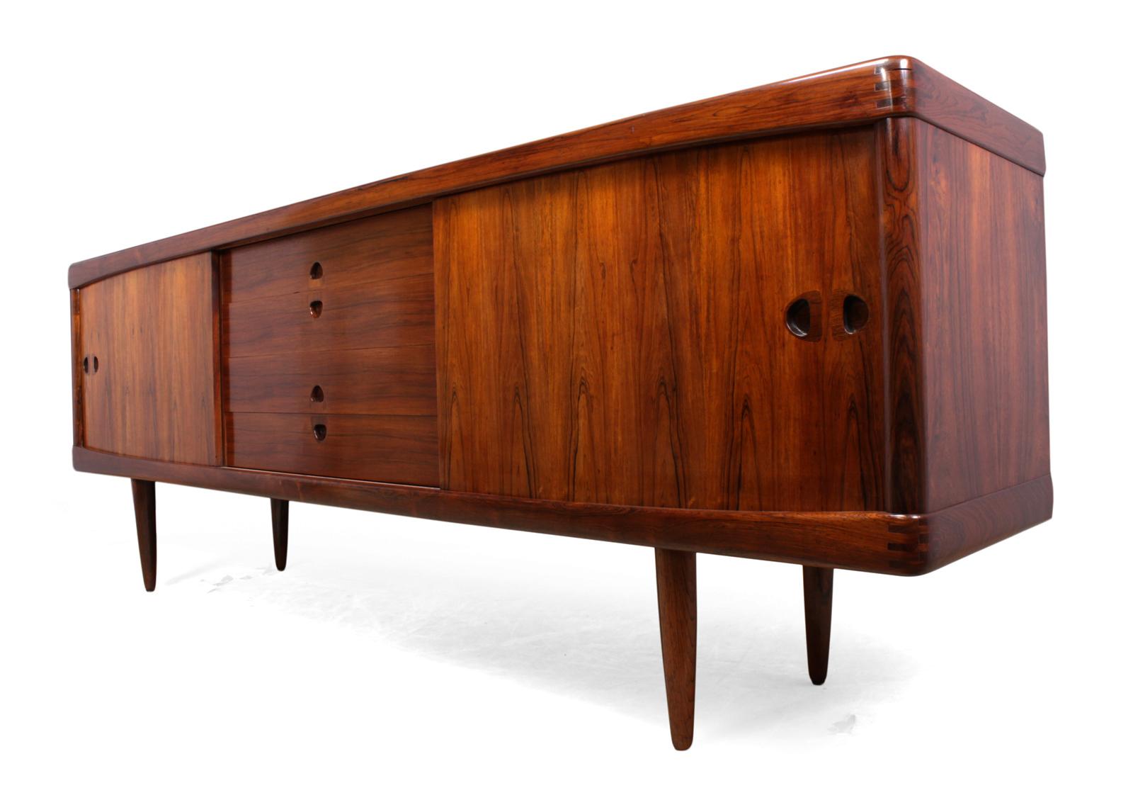 Midcentury Sideboard in Rosewood by Bramin 4