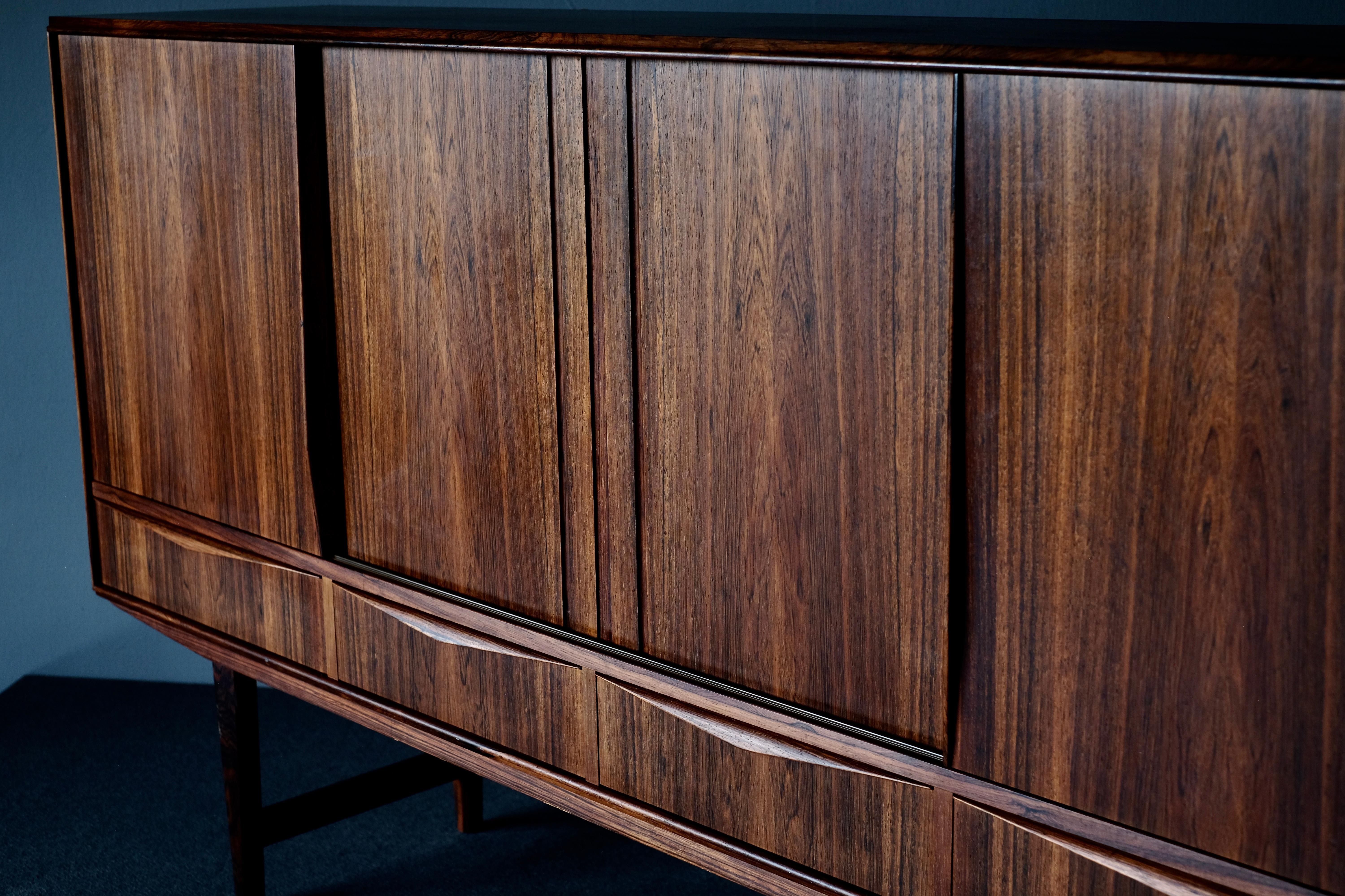 20th Century Midcentury Sideboard in Rosewood For Sale