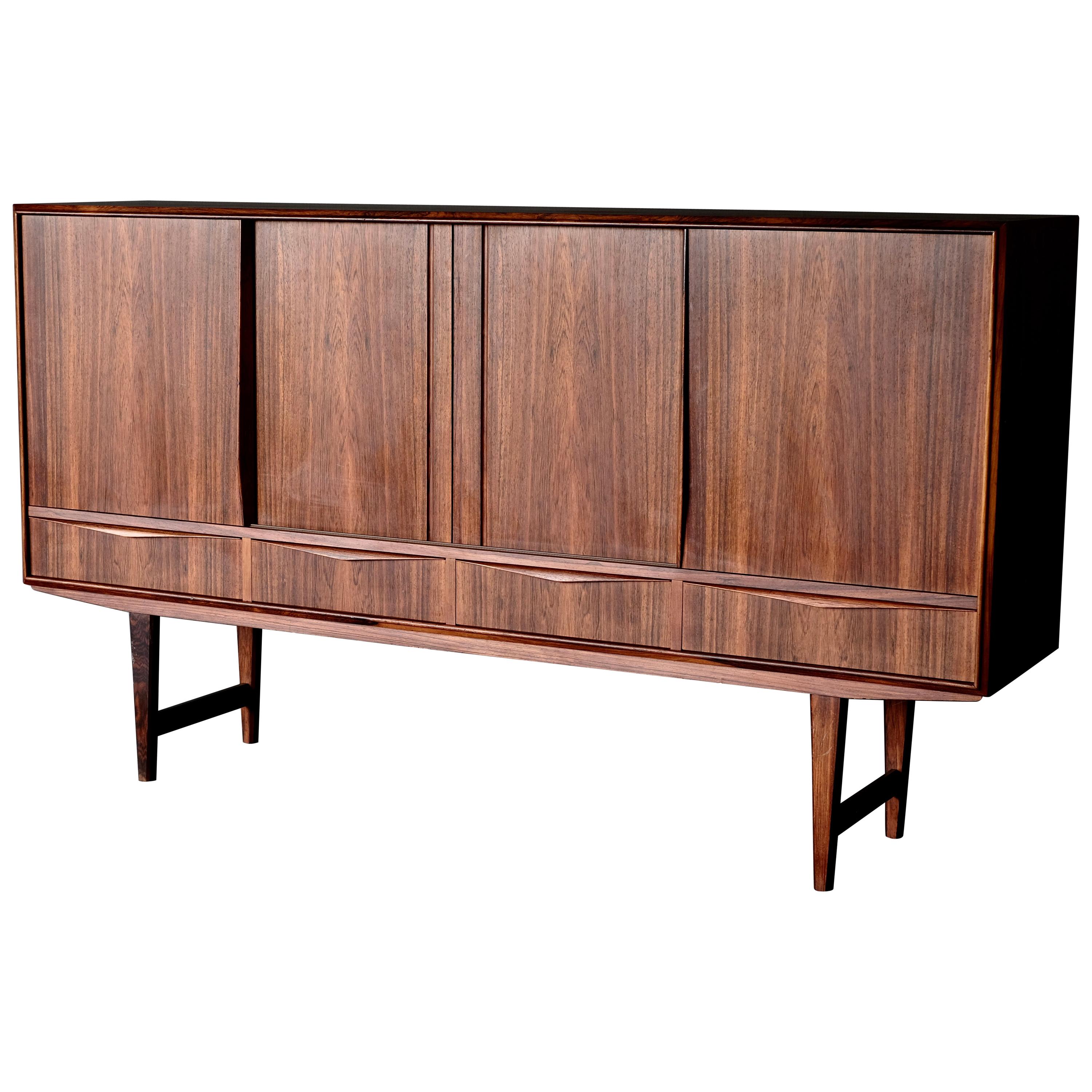 Midcentury Sideboard in Rosewood For Sale
