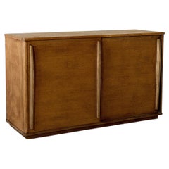 Credenza di metà secolo nello stile di Charlotte Perriand, Francia, anni '50 ca.