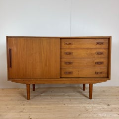 Buffet en teck du milieu du siècle, Danemark années 1960