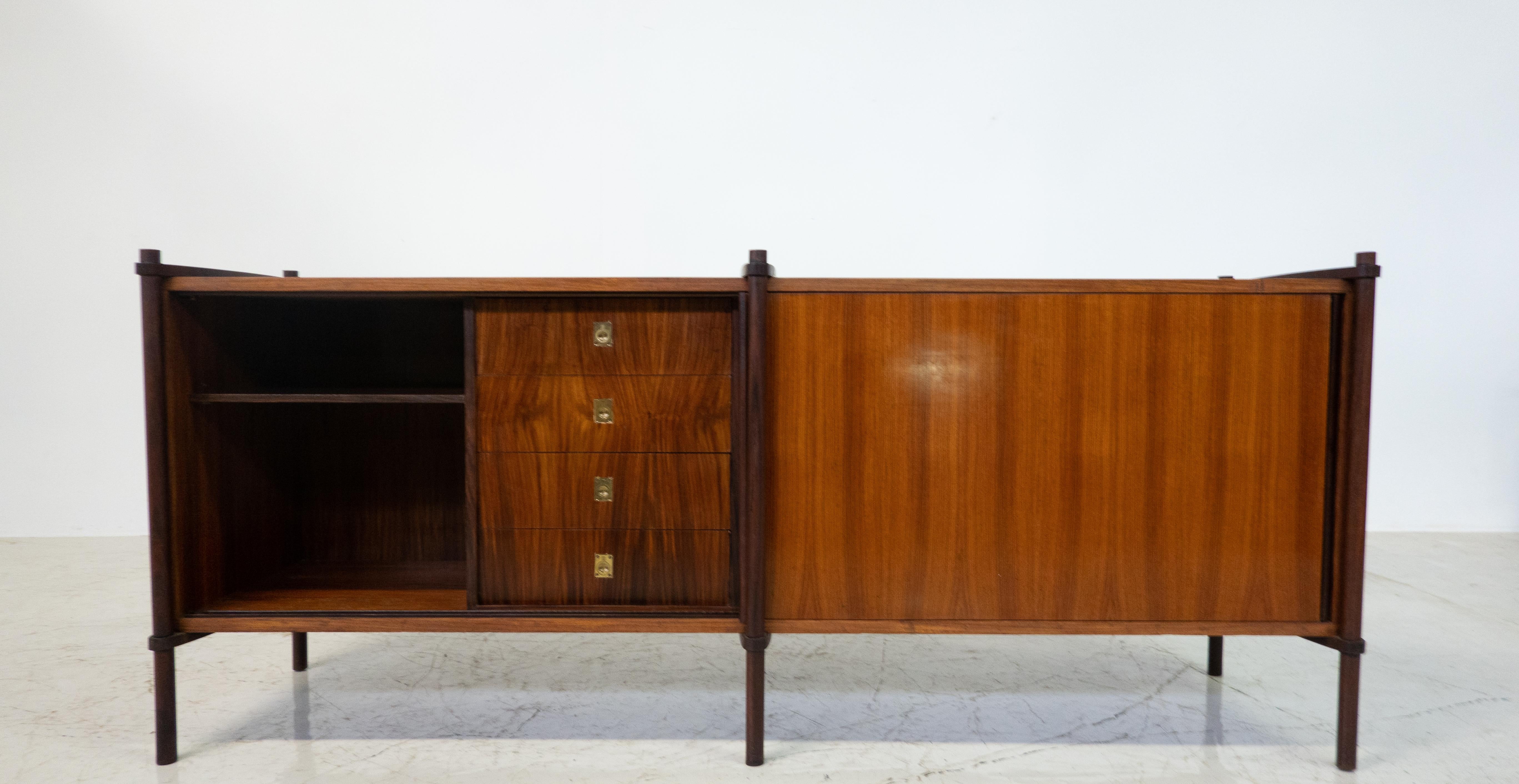 Mid-Century Sideboard in the style of Hiroshi Fukuoh for Gavina, 1960s For Sale 3