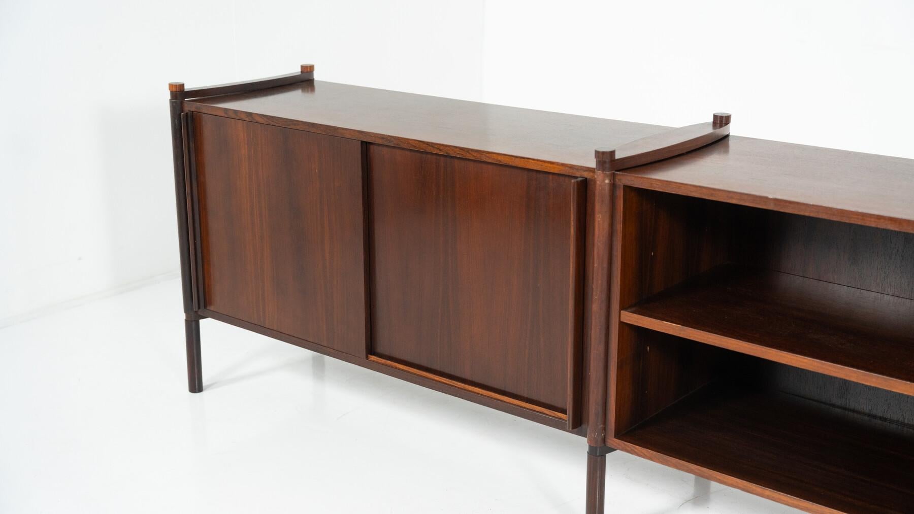 Mid-Century Archimede Sideboard by Hirozi Fukuoh for Gavina, 1961 For Sale 2