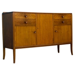 Vintage Mid Century Sideboard in Walnut, 1950s