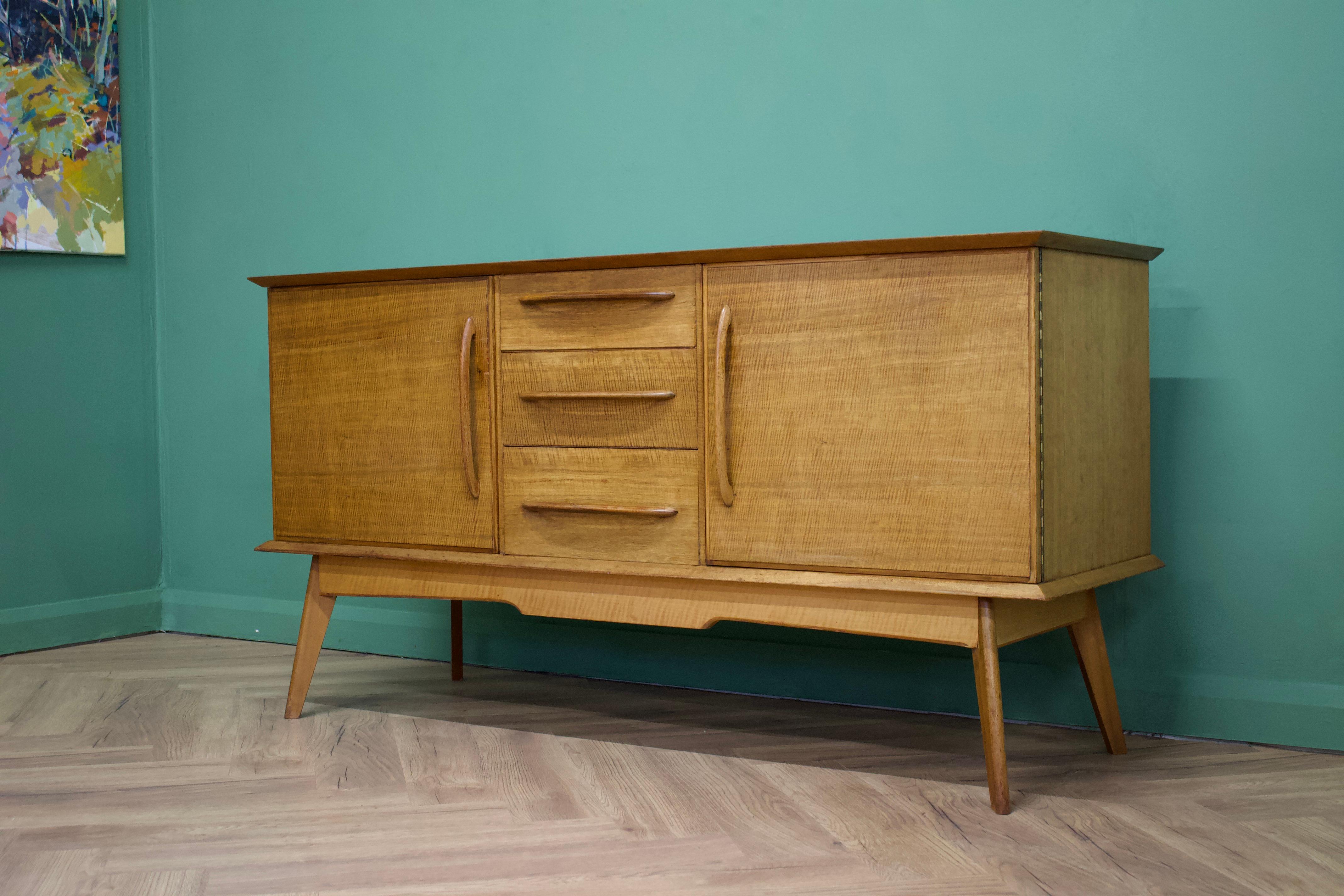 Mid-Century Modern Mid Century Sideboard in Walnut by Alfred COX for Heals, 1950s