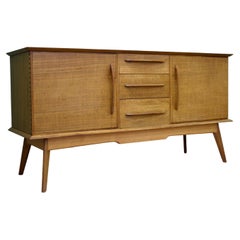 Retro Mid Century Sideboard in Walnut by Alfred COX for Heals, 1950s
