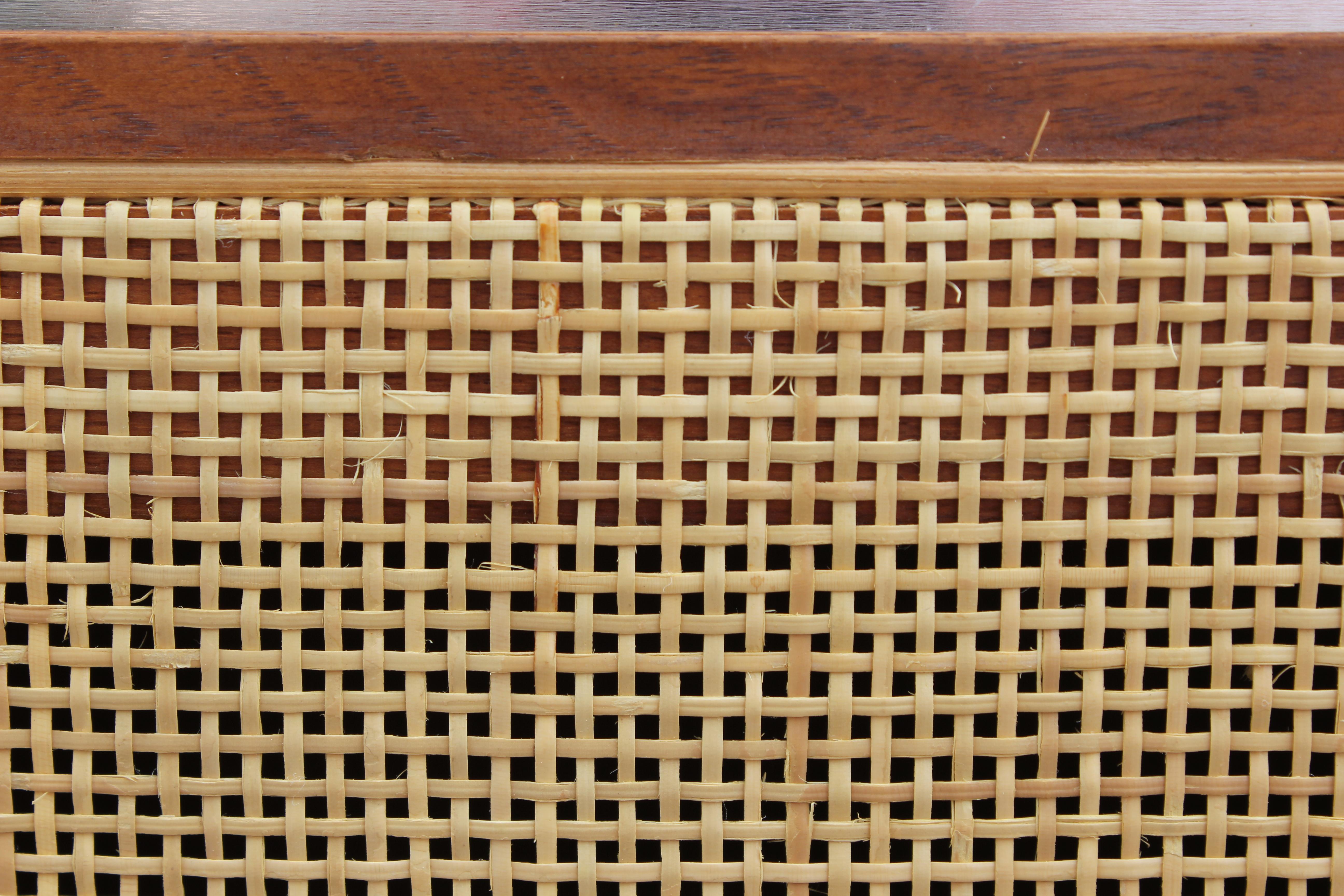 caned sideboard