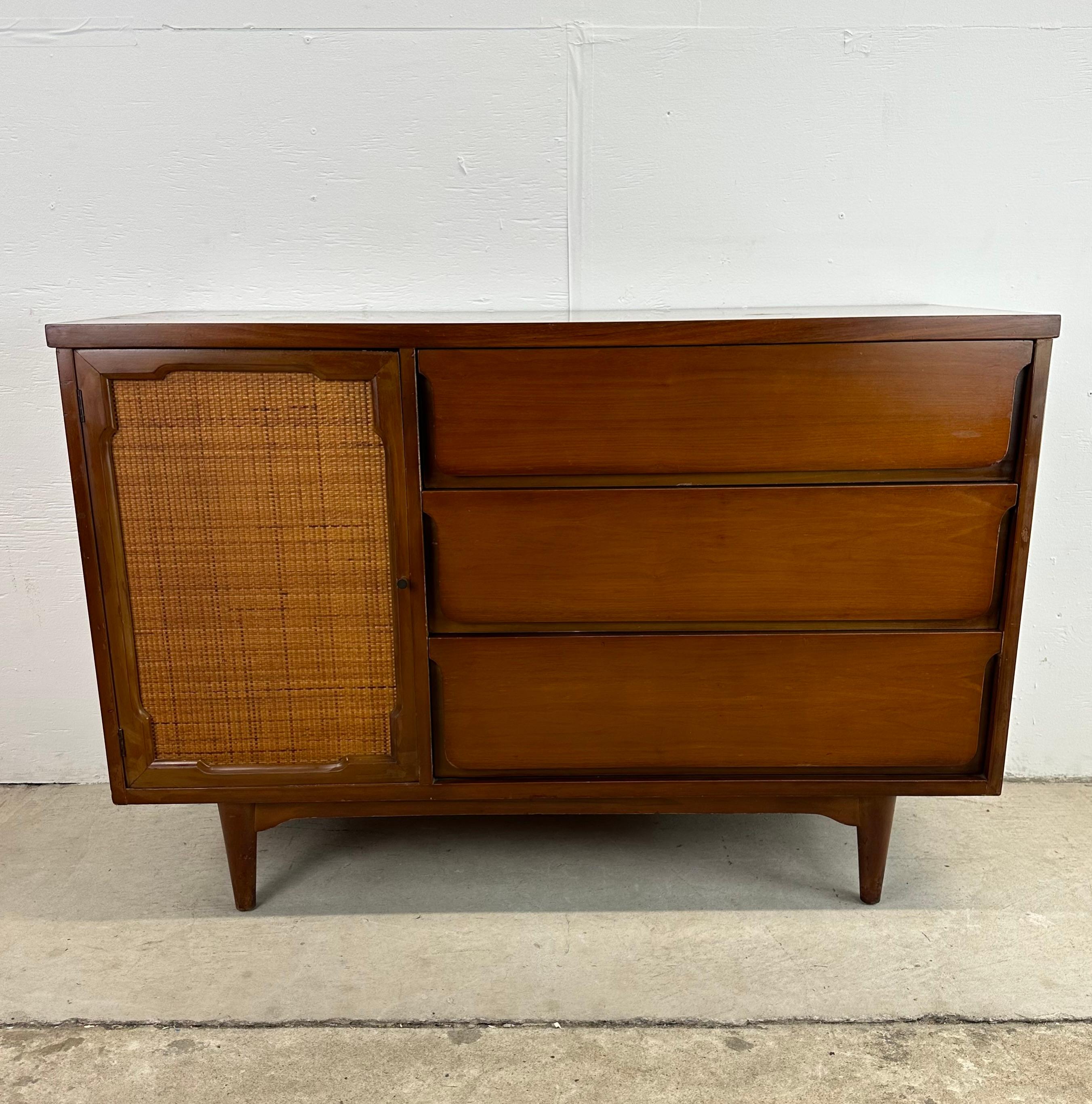 20th Century Mid-Century Sideboard With China Cabinet