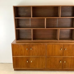 Mid-Century Sideboard With Record (LP) Storage and Shelf Topper
