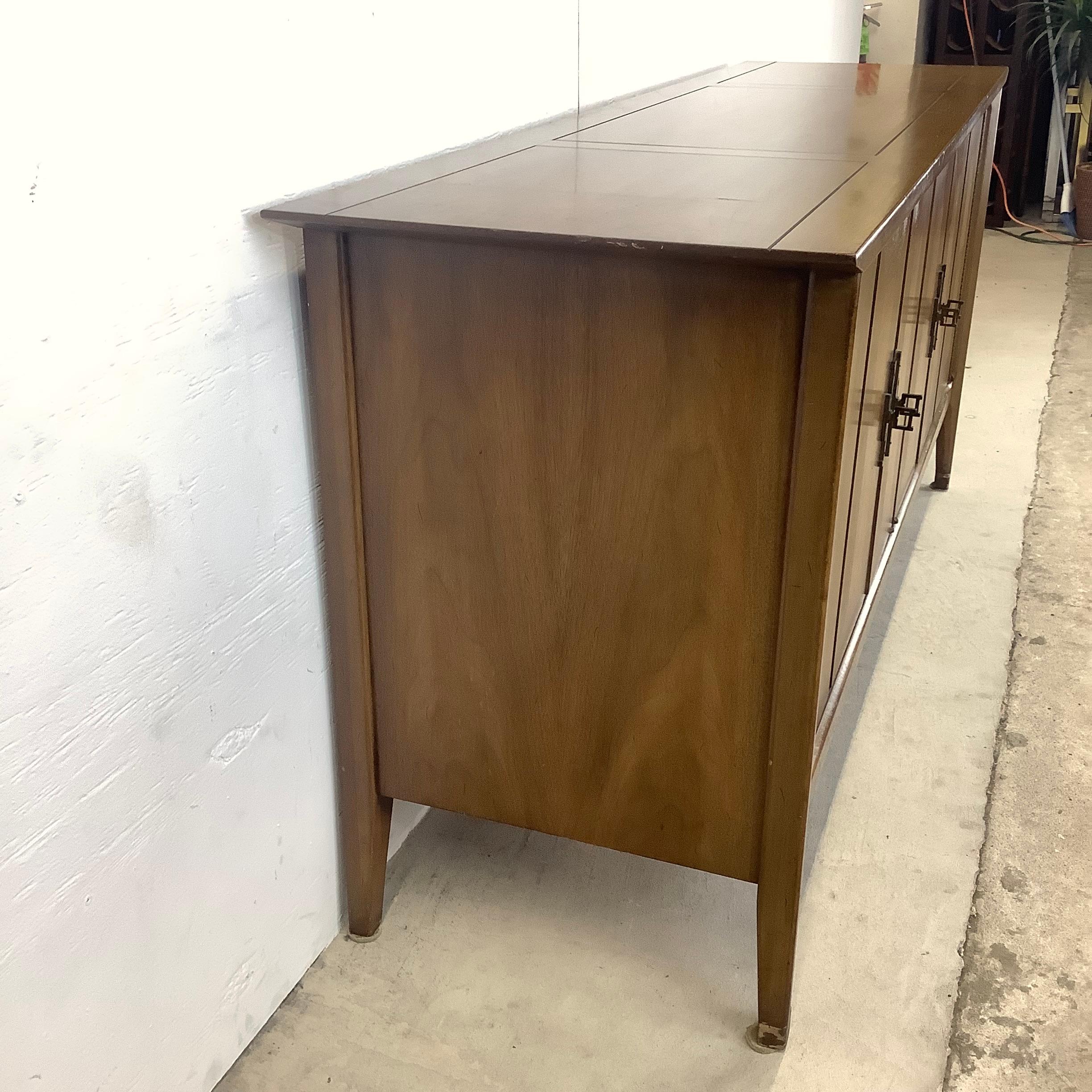 Mid-Century Sideboard With Topper 8