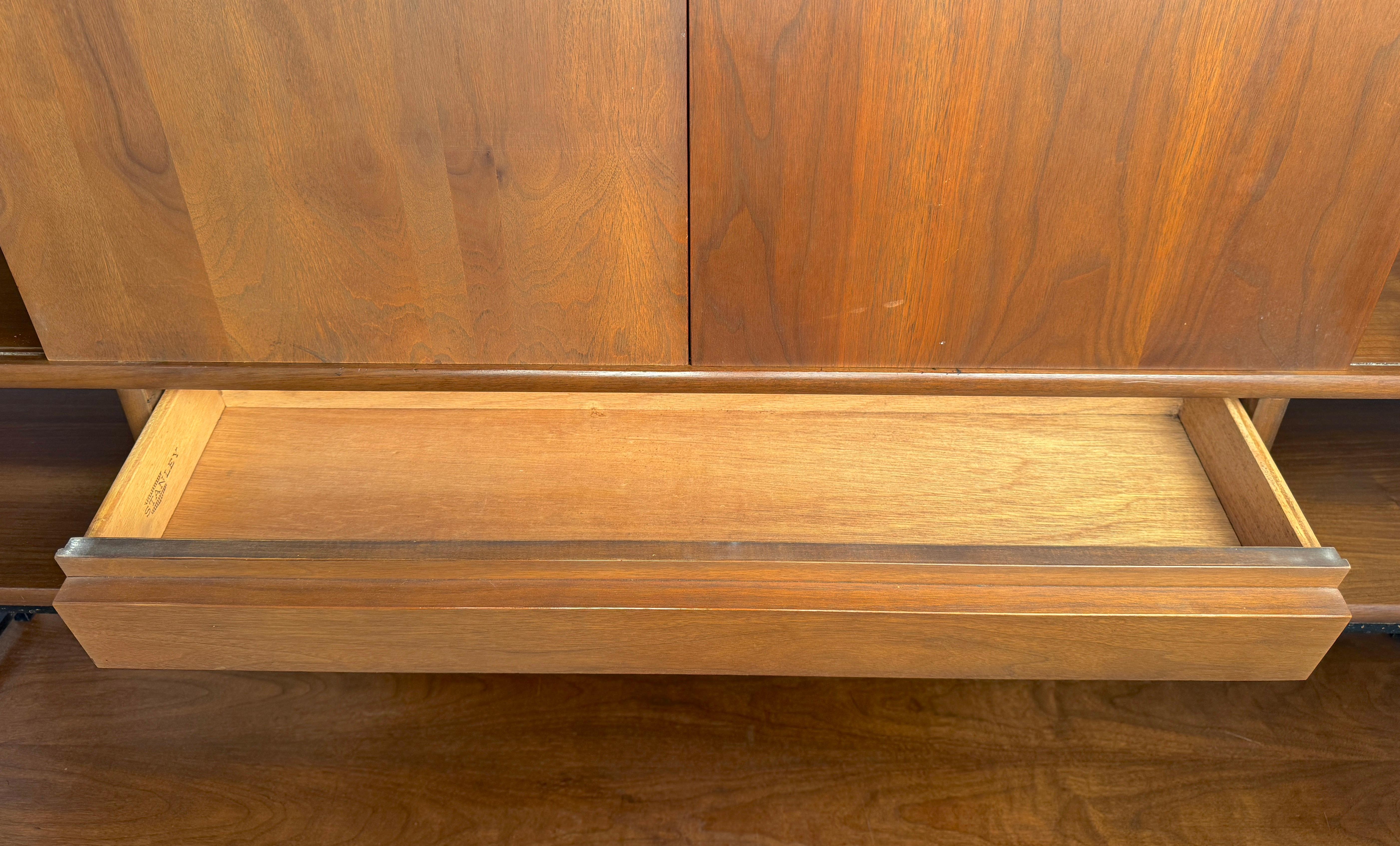 Mid-Century Sideboard with Topper, Mfg. by Stanley Furniture For Sale 8