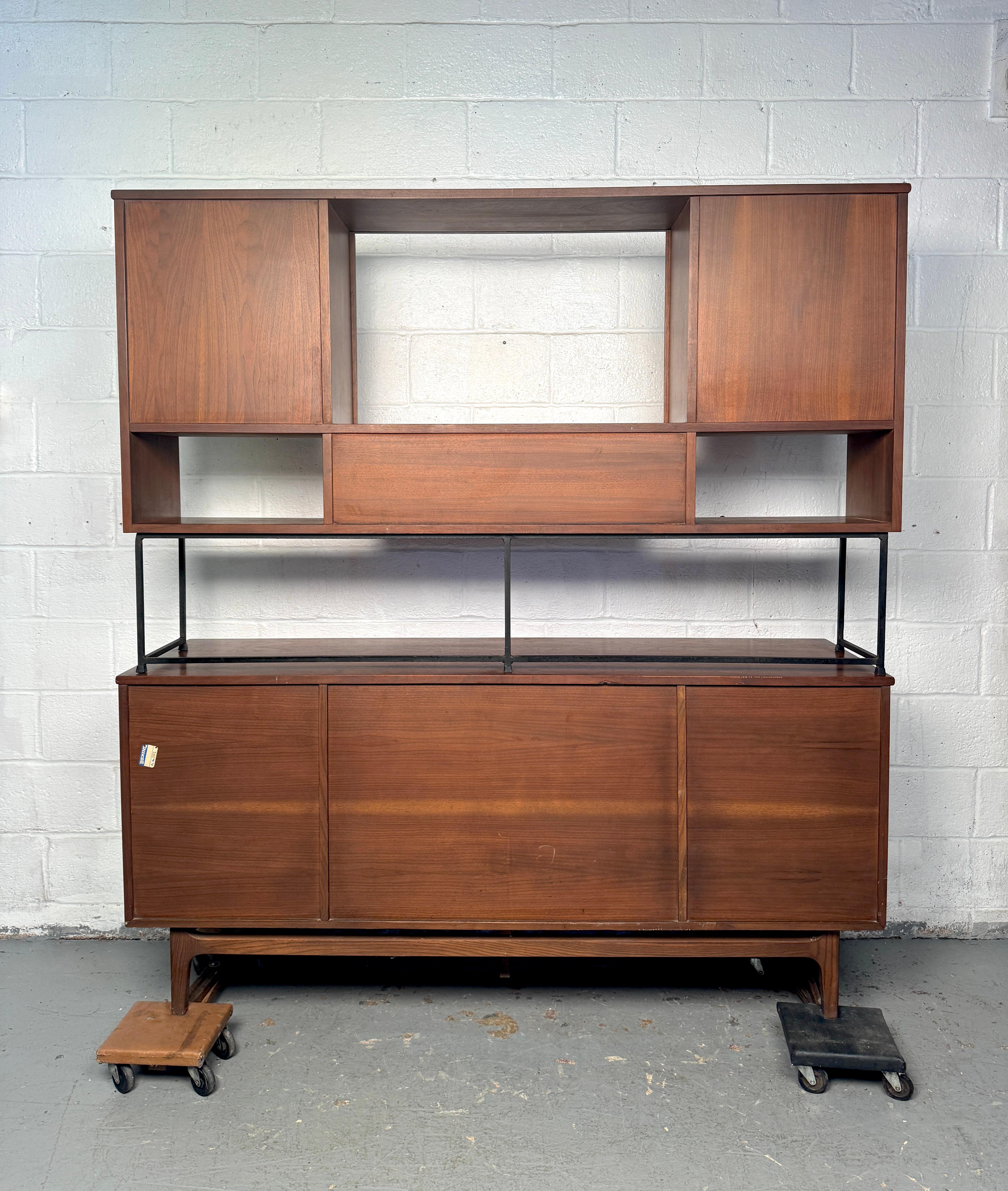 Mid-Century Sideboard with Topper, Mfg. by Stanley Furniture For Sale 13