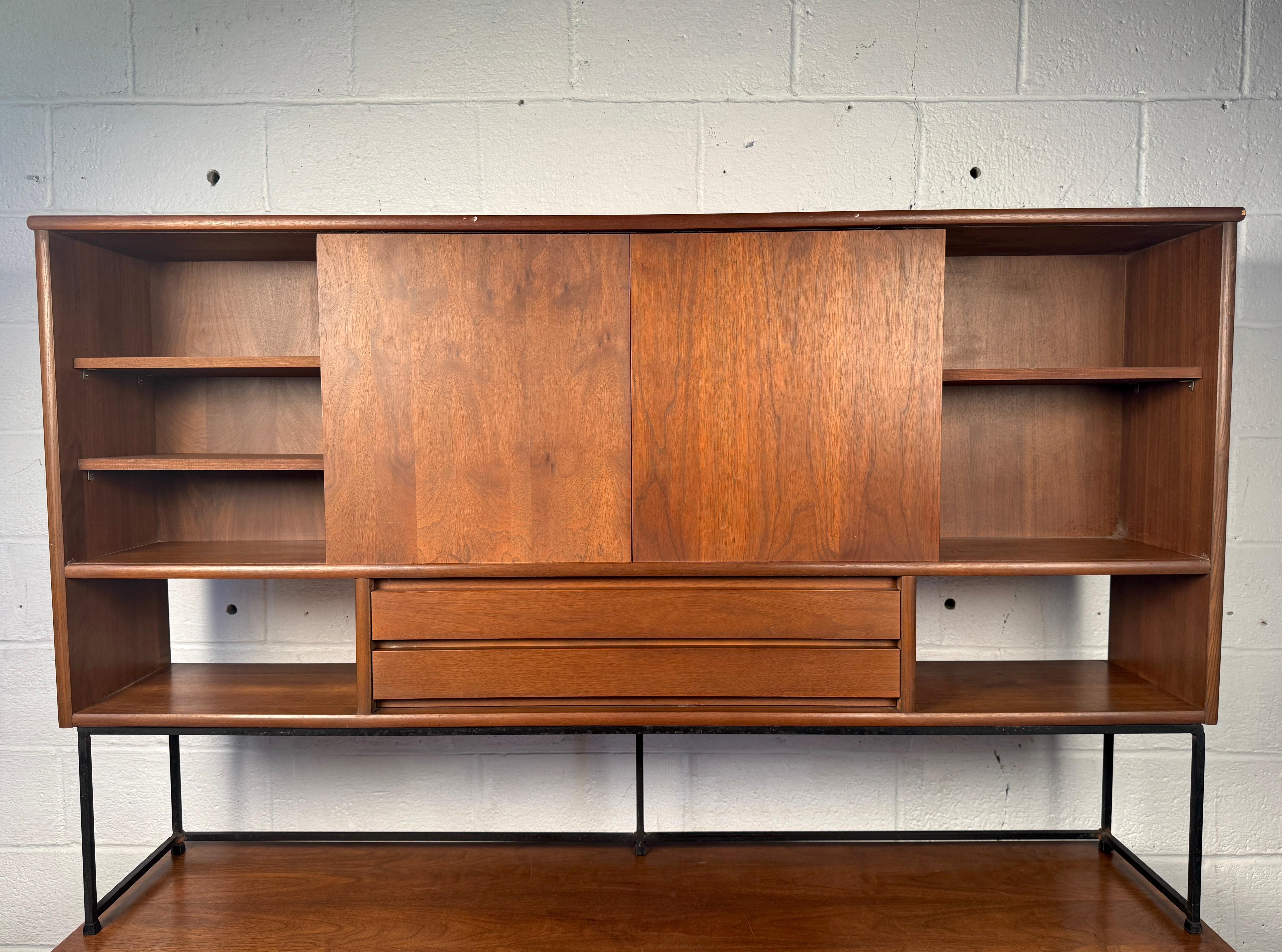 Mid-Century Sideboard with Topper, Mfg. by Stanley Furniture For Sale 2