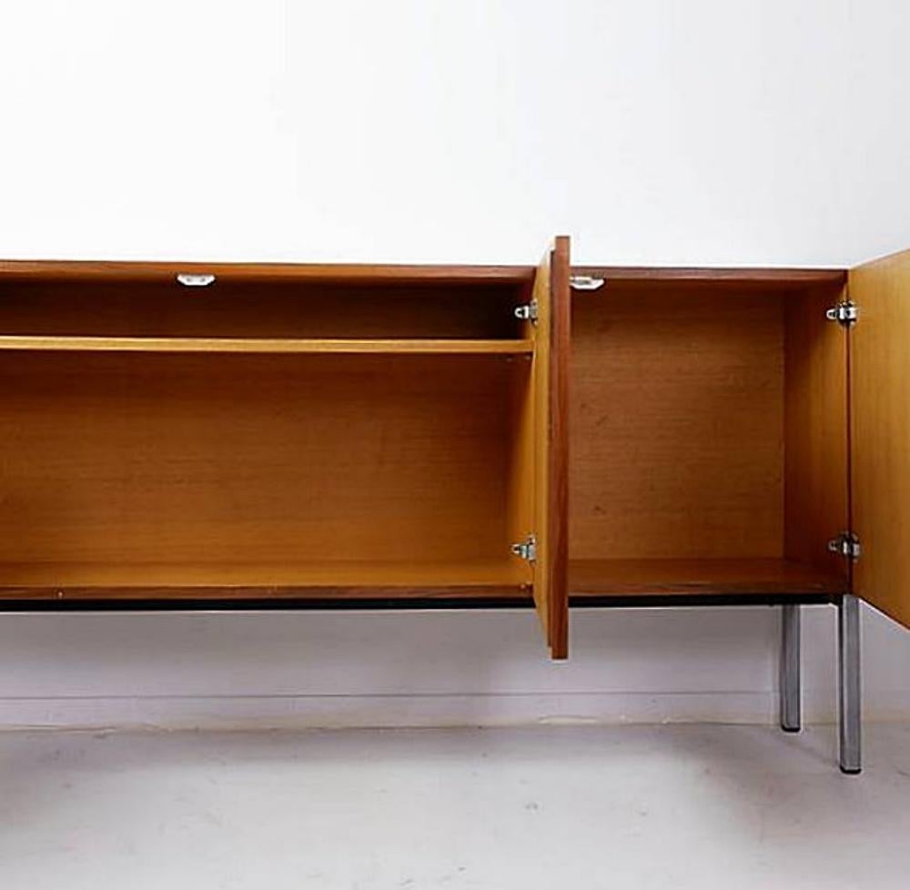 Enfilade du milieu du siècle avec plateau en mélamine blanche - années 1980 5