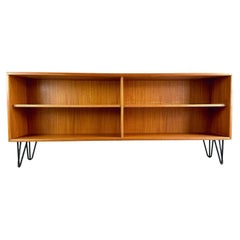 Mid Century Sideboard WK Möbel Teak Lowboard Hairpin Vintage