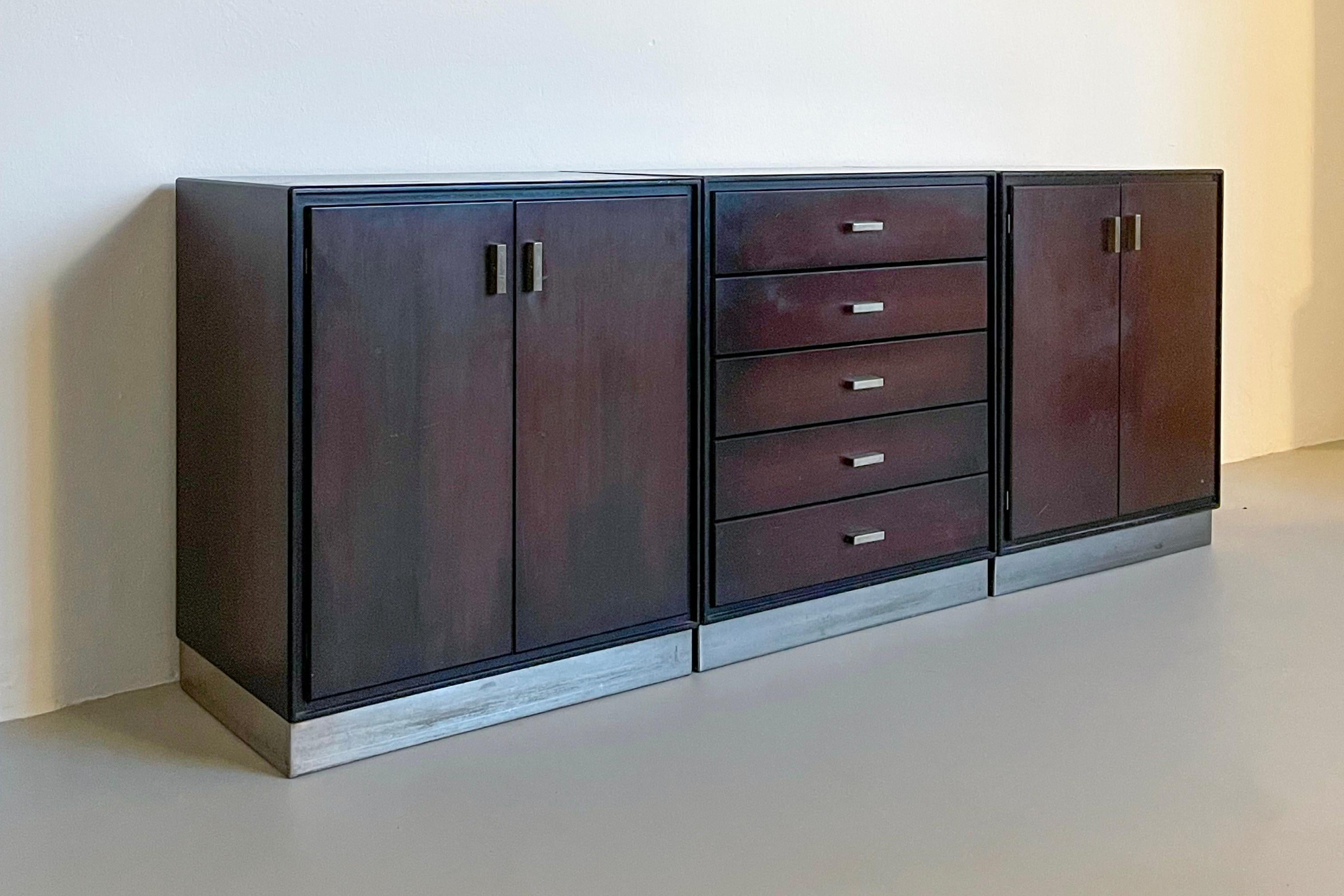 Mid-Century Modern Mid-Century Sideboards by Gianni Moscatelli for Formanova For Sale