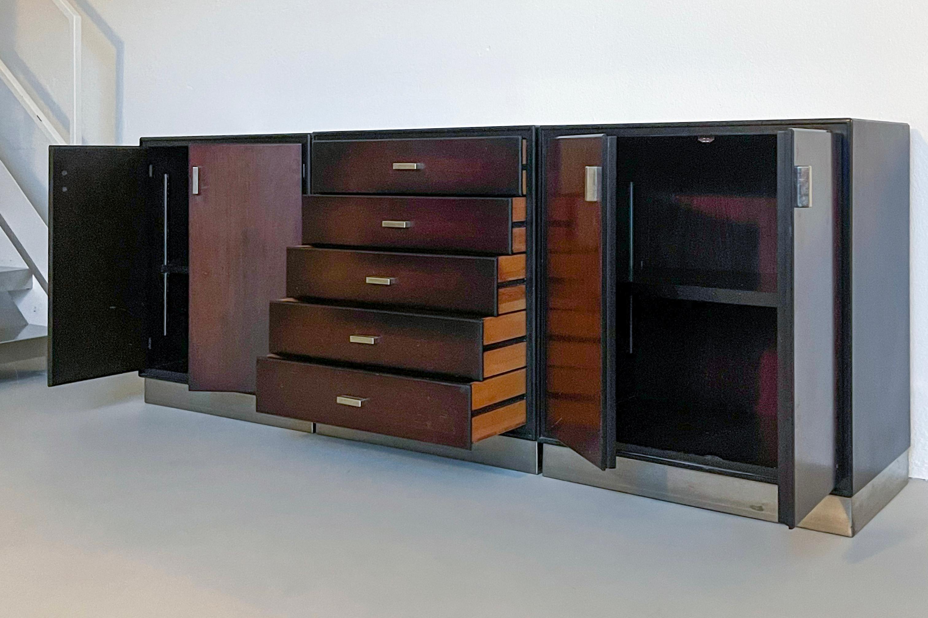Italian Mid-Century Sideboards by Gianni Moscatelli for Formanova For Sale