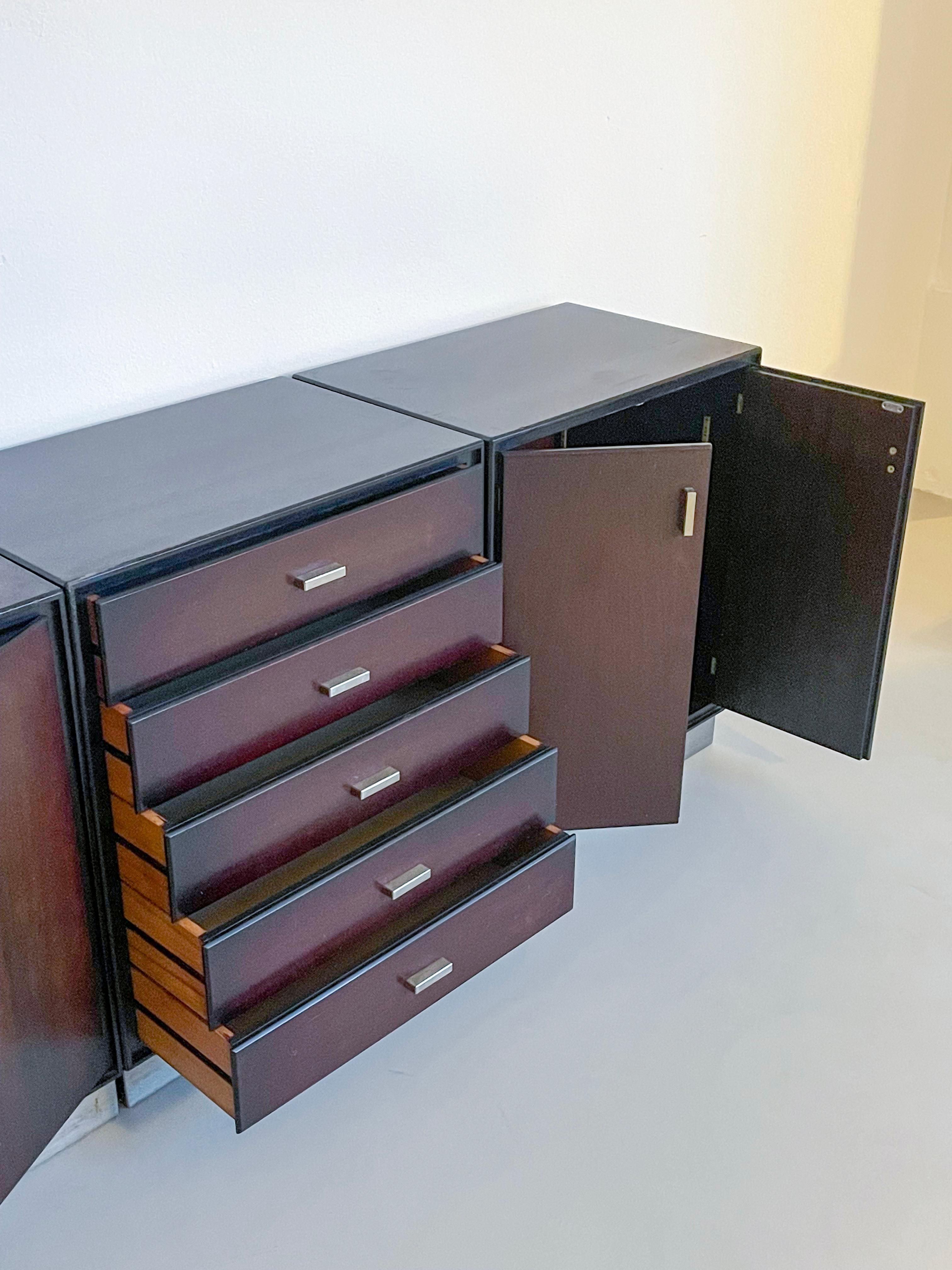 Late 20th Century Mid-Century Sideboards by Gianni Moscatelli for Formanova For Sale