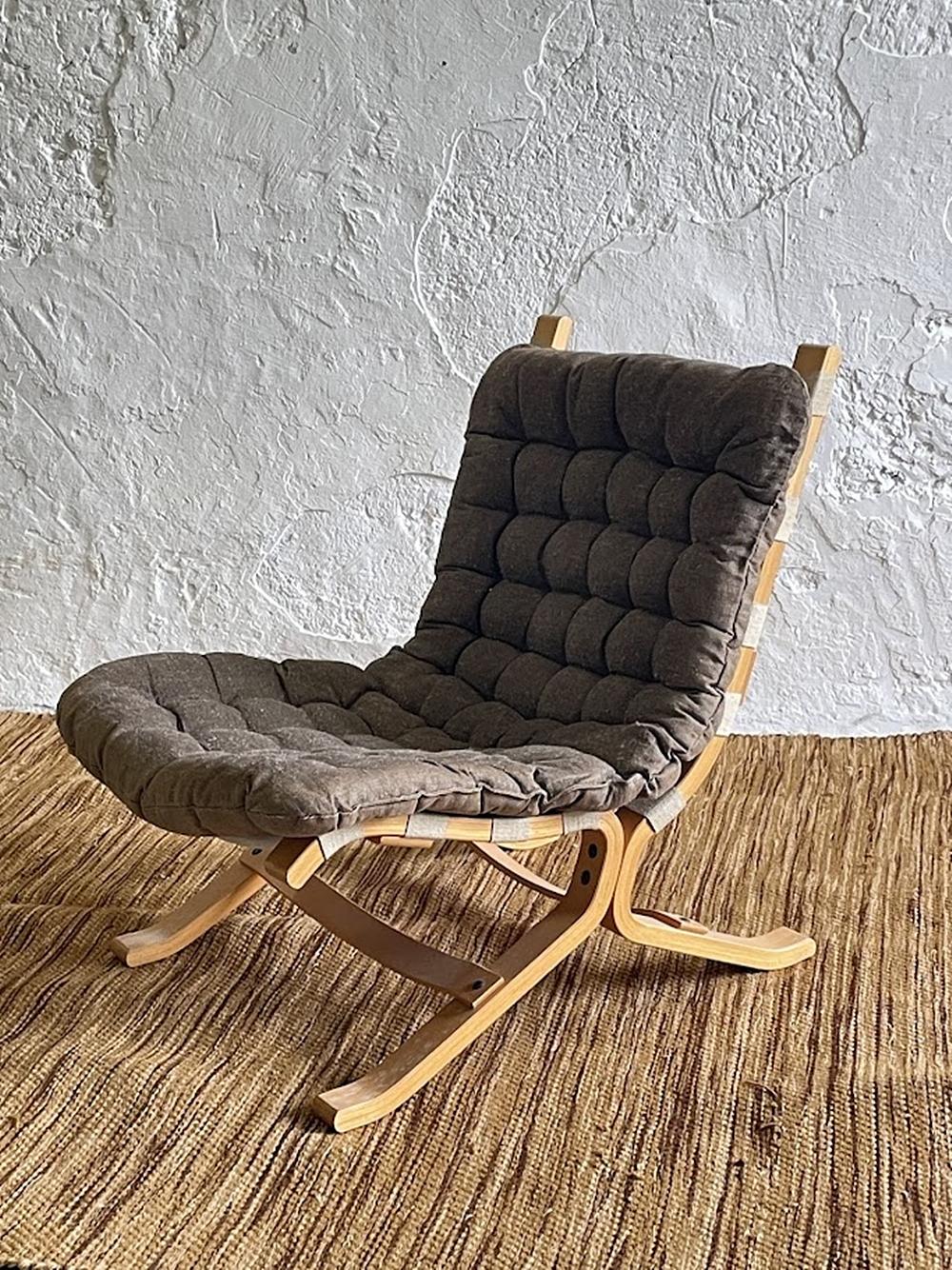 Silla de salón Siesta de mediados de siglo atribuida a Ingmar Relling Años 60 mediados del siglo XX en venta